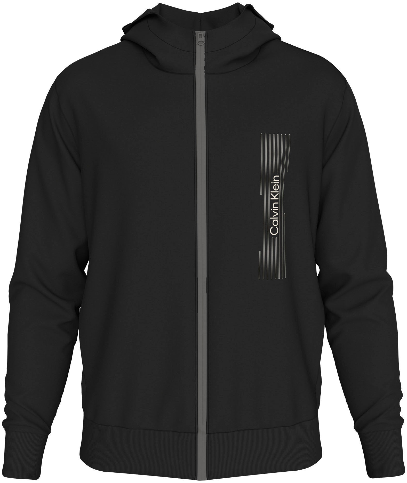 Sweatjacke »BT_HORIZONTAL LOGO ZIP HOODIE«, in Grossen Grössen mit Logoschriftzug