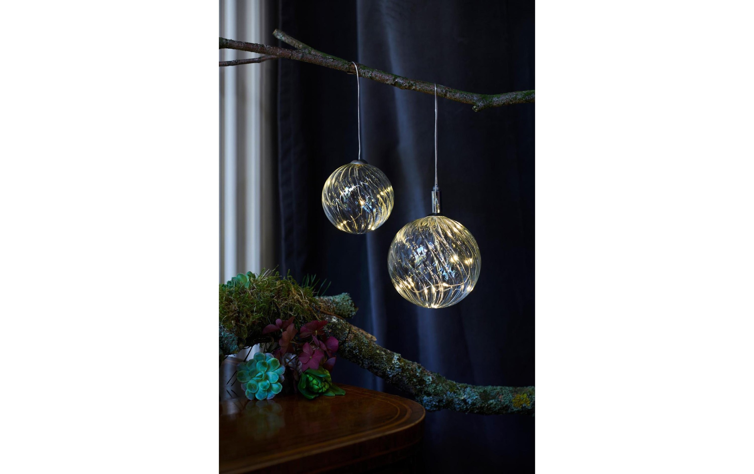 Sirius Weihnachtsbaumkugel »LED Weihnachtskugel Wave gross«