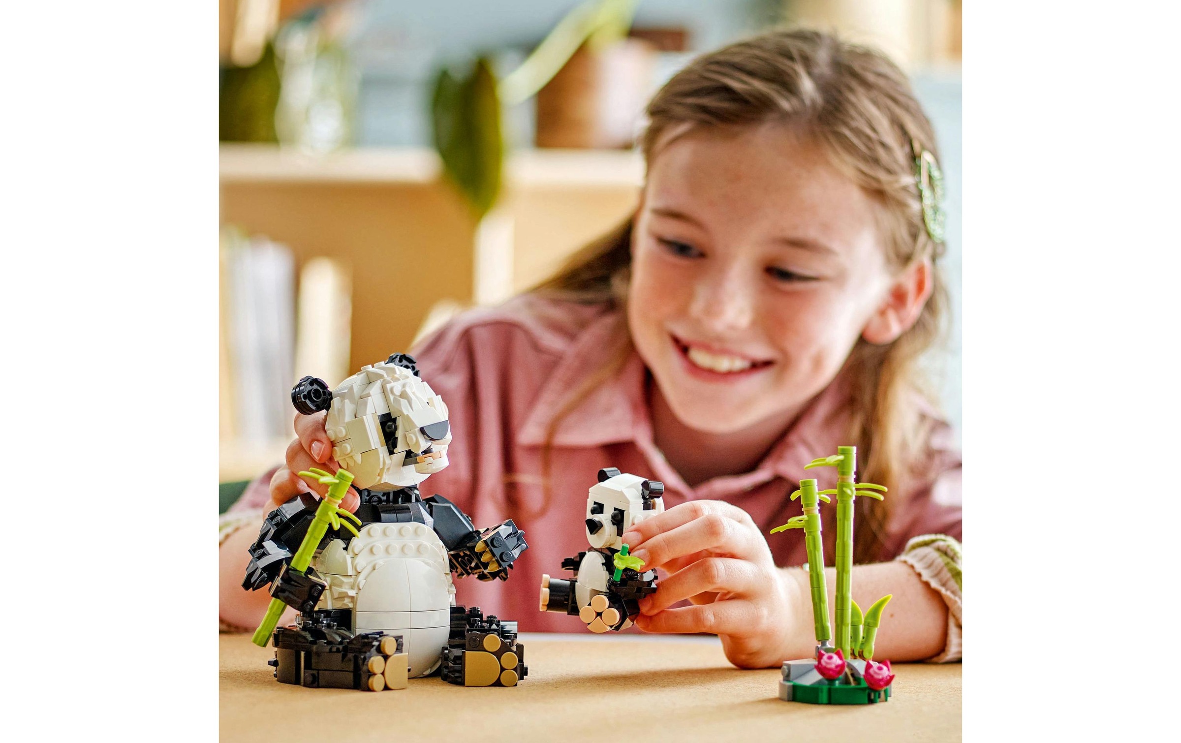 LEGO® Spielbausteine »Creator Wilde Tiere: Pandafamilie 31165«, (626 St.)