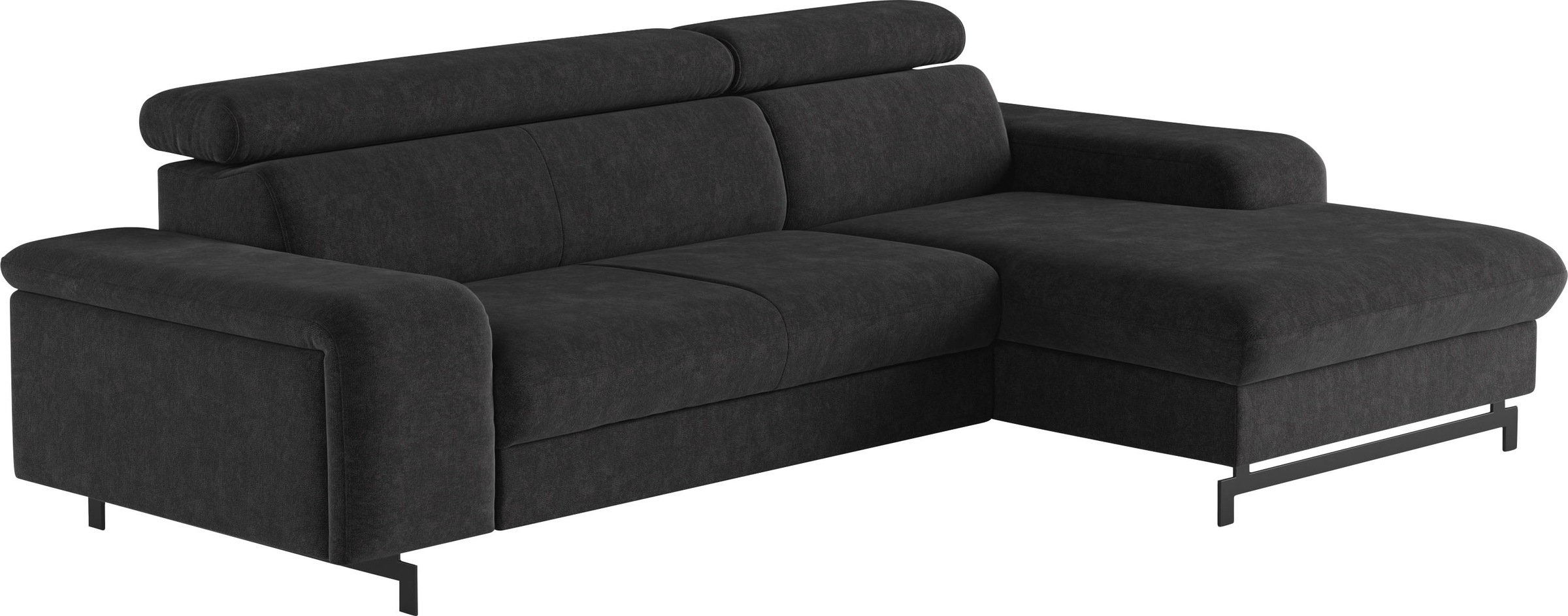 COTTA Ecksofa »Emma L-Form«, mit Kopfteilverstellung, wahlweise mit Bettfunktion & Bettkasten