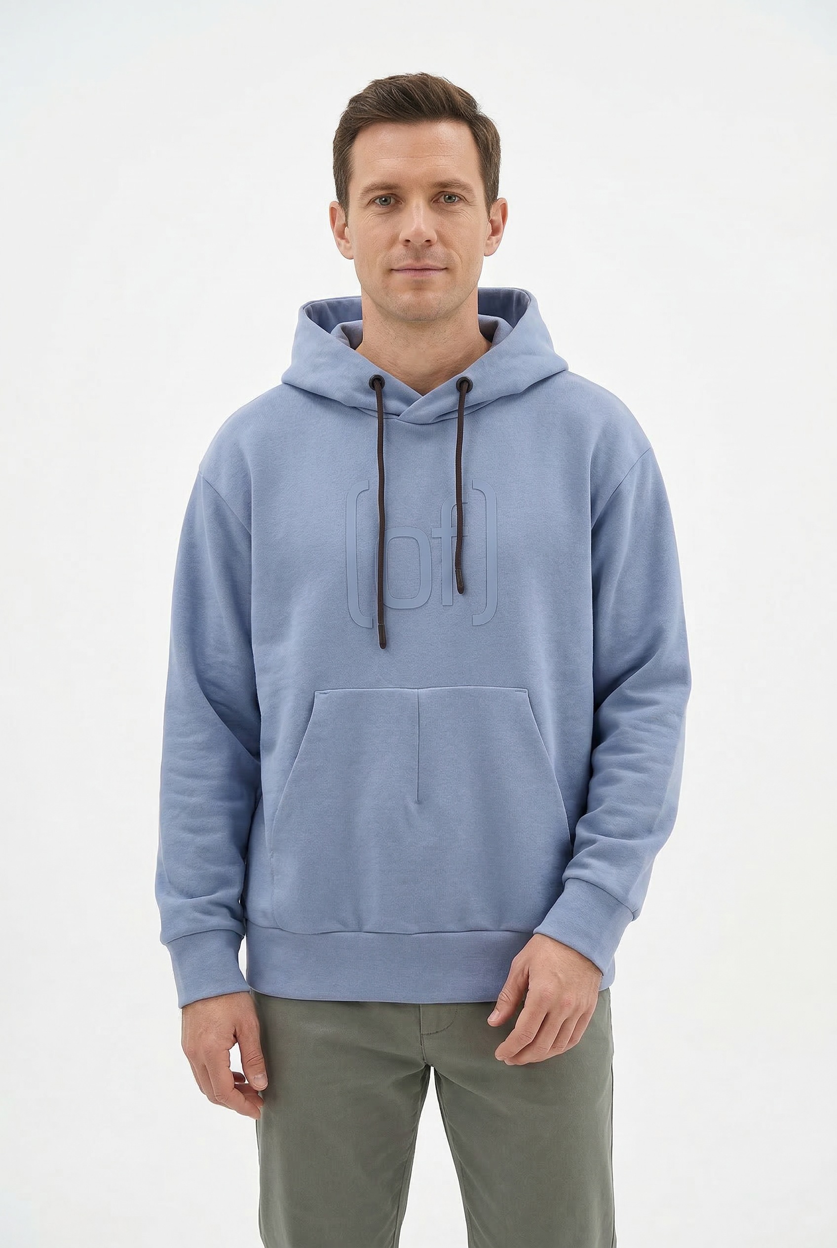 Cmp Herren Copen Blau Hoodie, Aus Baumwolle Und Polyester, In Den Grössen S Bis Xxl