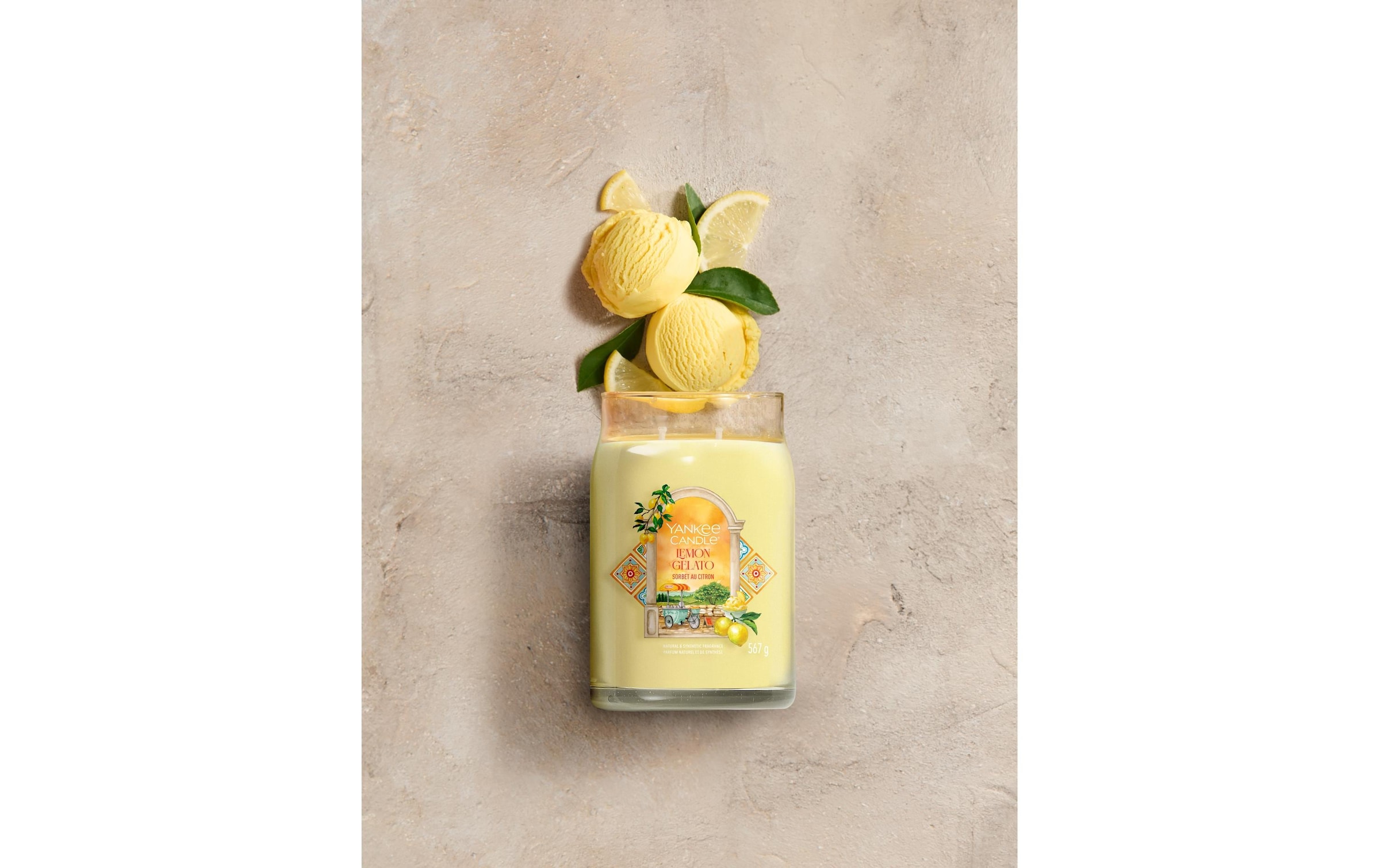 Yankee Candle Duftkerze »Lemon Gelato 567 g«