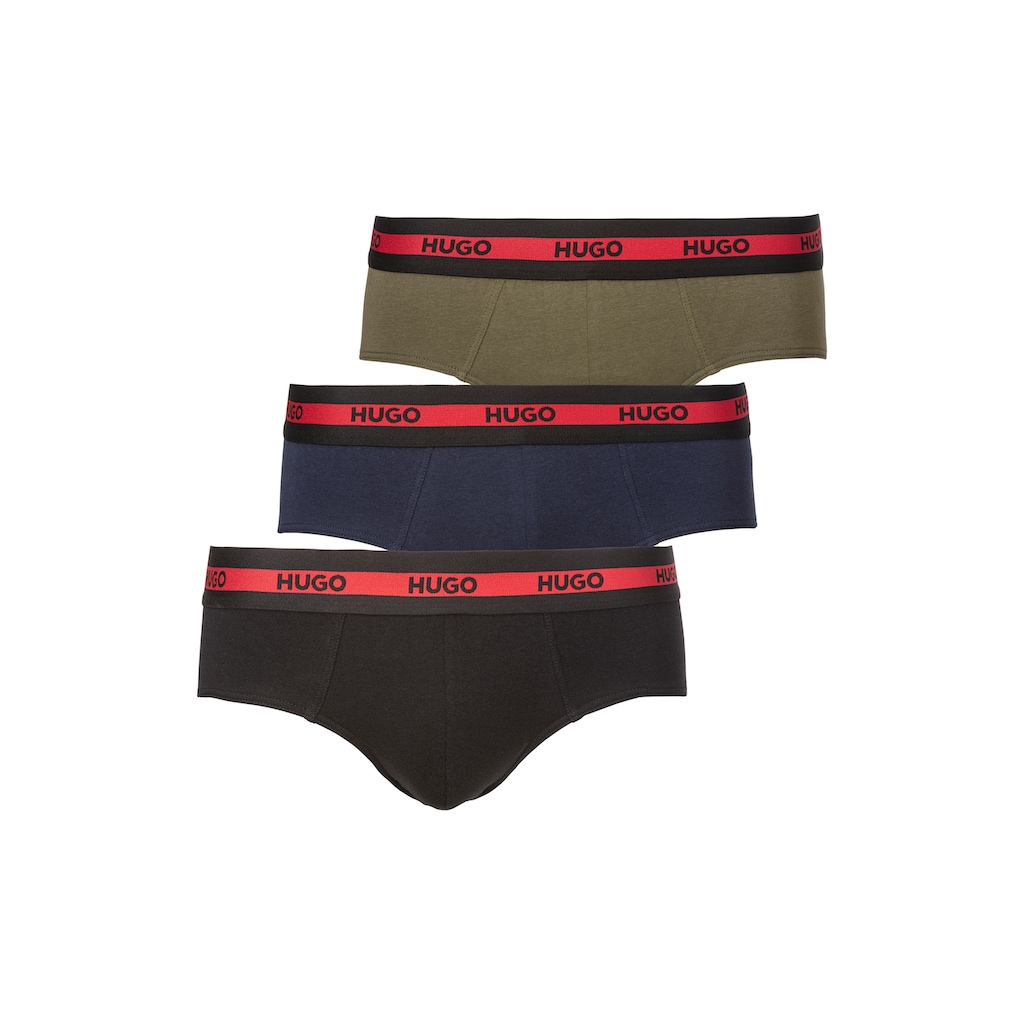 HUGO Underwear Hipster »HIPBR TRIPLET PLANET«, (Packung, 3 St., 3er)