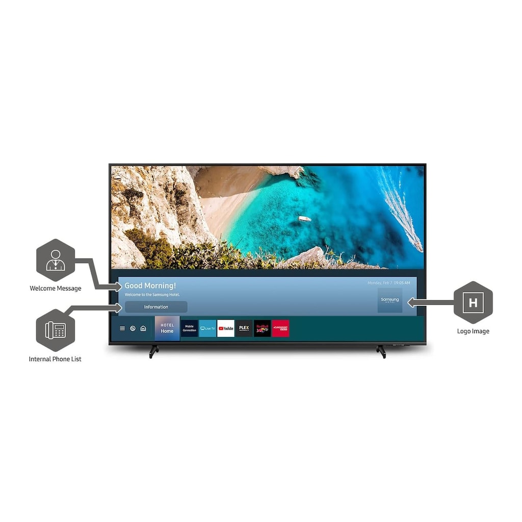 Samsung LCD-LED Fernseher »HG55Q60AAEUXEN«, 139,15 cm/55 Zoll