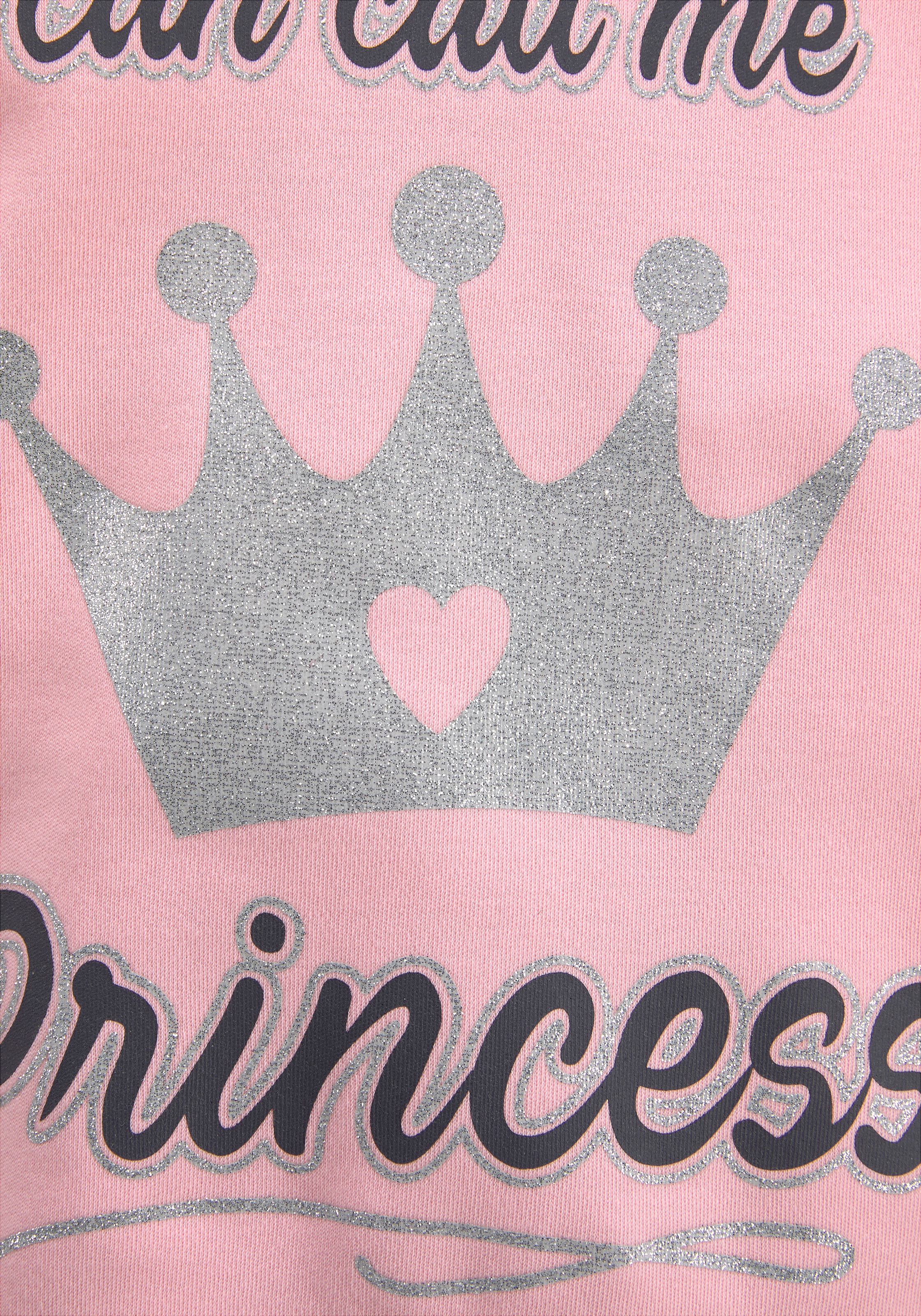 KIDSWORLD Langarmshirt »YOU CAN CALL ME PRINCESS«, Langarm, Basic-Passform, bedruckt, Rundhalsausschnitt
