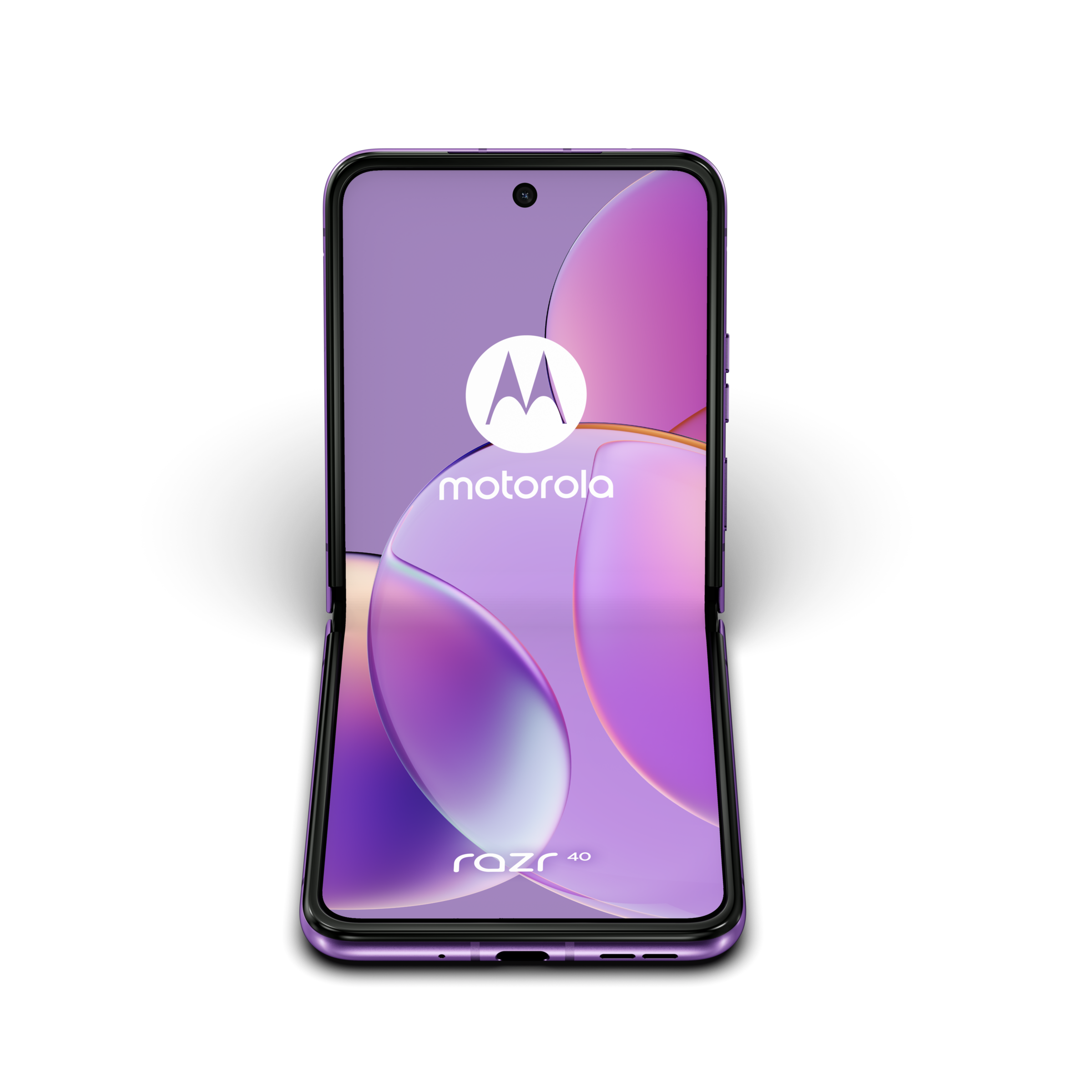 Motorola Smartphone »Motorola razr 40«, Lilac, 17,5 cm/6,9 Zoll, 256 GB Speicherplatz, 64 MP Kamera