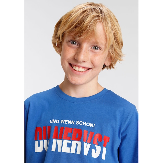 ✵ KIDSWORLD T-Shirt »DU NERVST«, Sprücheshirt online kaufen |  Jelmoli-Versand