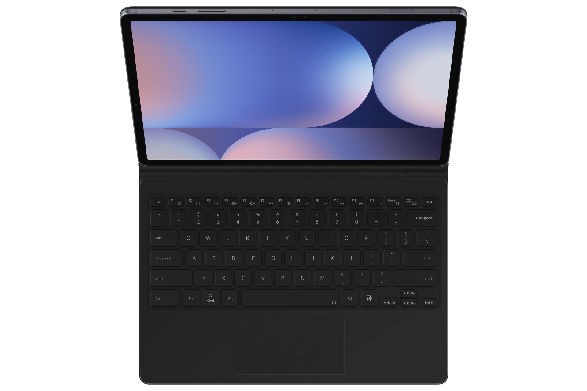 Samsung Tablet-Hülle »Book Cover Keyboard für Galaxy Tab S10+ | S9+ | S9 FE+«, Tastatur Cover, Schutzhülle, Tablethülle, Case, Schutzcase, stossfest