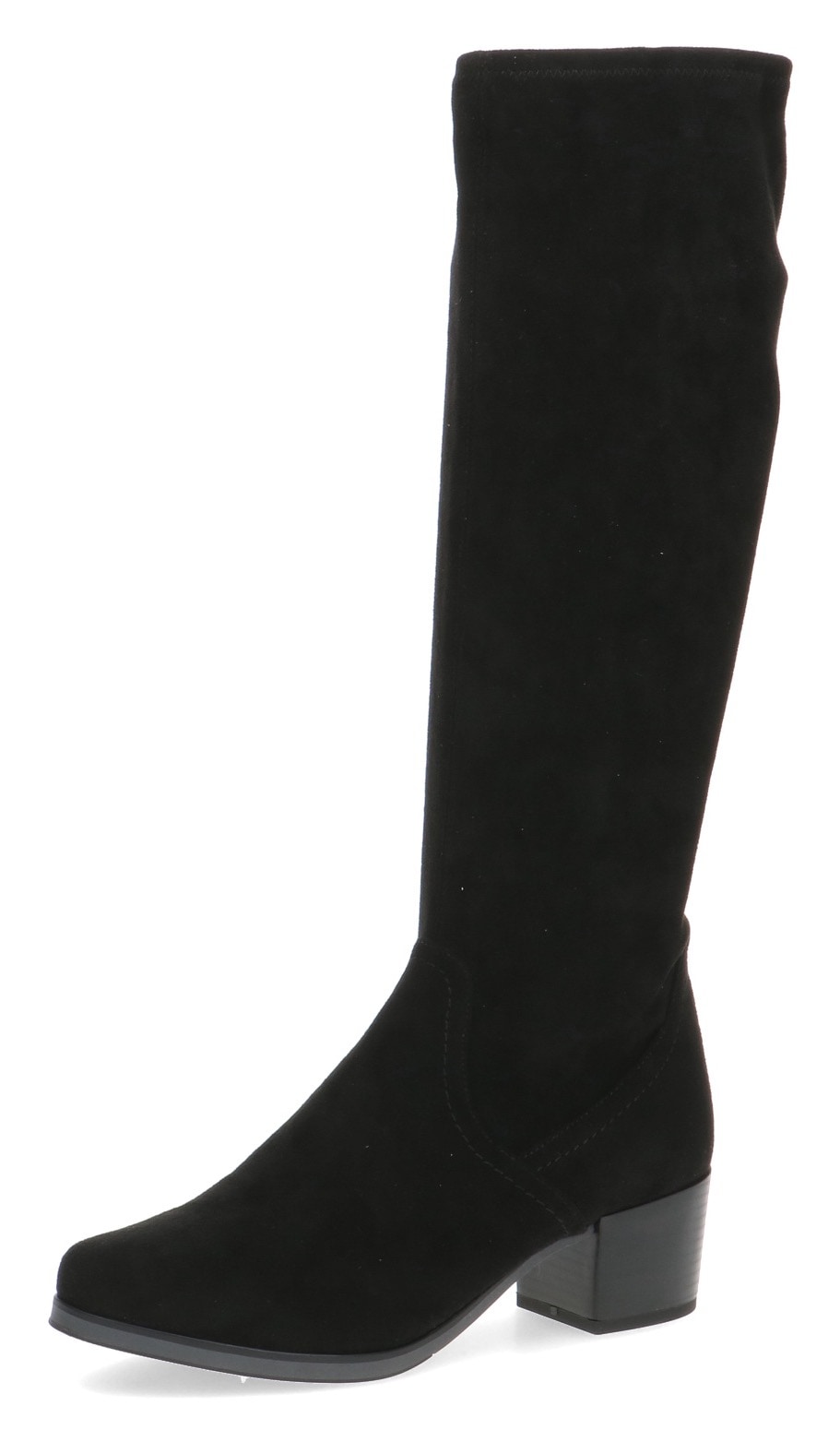 Caprice Stiefel , Blockabsatz, Schlupfstiefel mit Stretch-XS-Schaft in schmaler Form