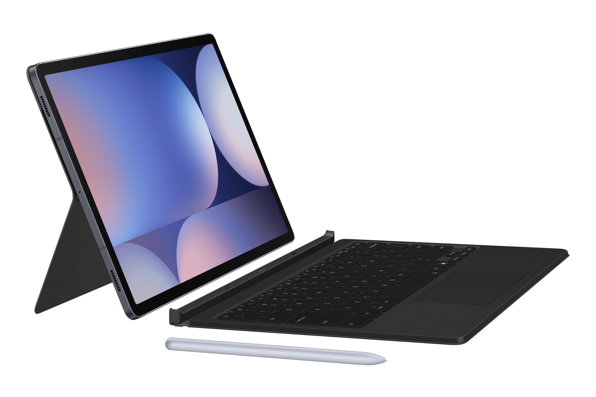 Samsung Tablet-Hülle »Book Cover Keyboard für Galaxy Tab S10+ | S9+ | S9 FE+«, Tastatur Cover, Schutzhülle, Tablethülle, Case, Schutzcase, stossfest