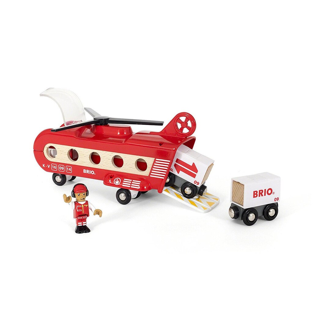 BRIO® Spielzeug-Auto »Transporthubschrauber«