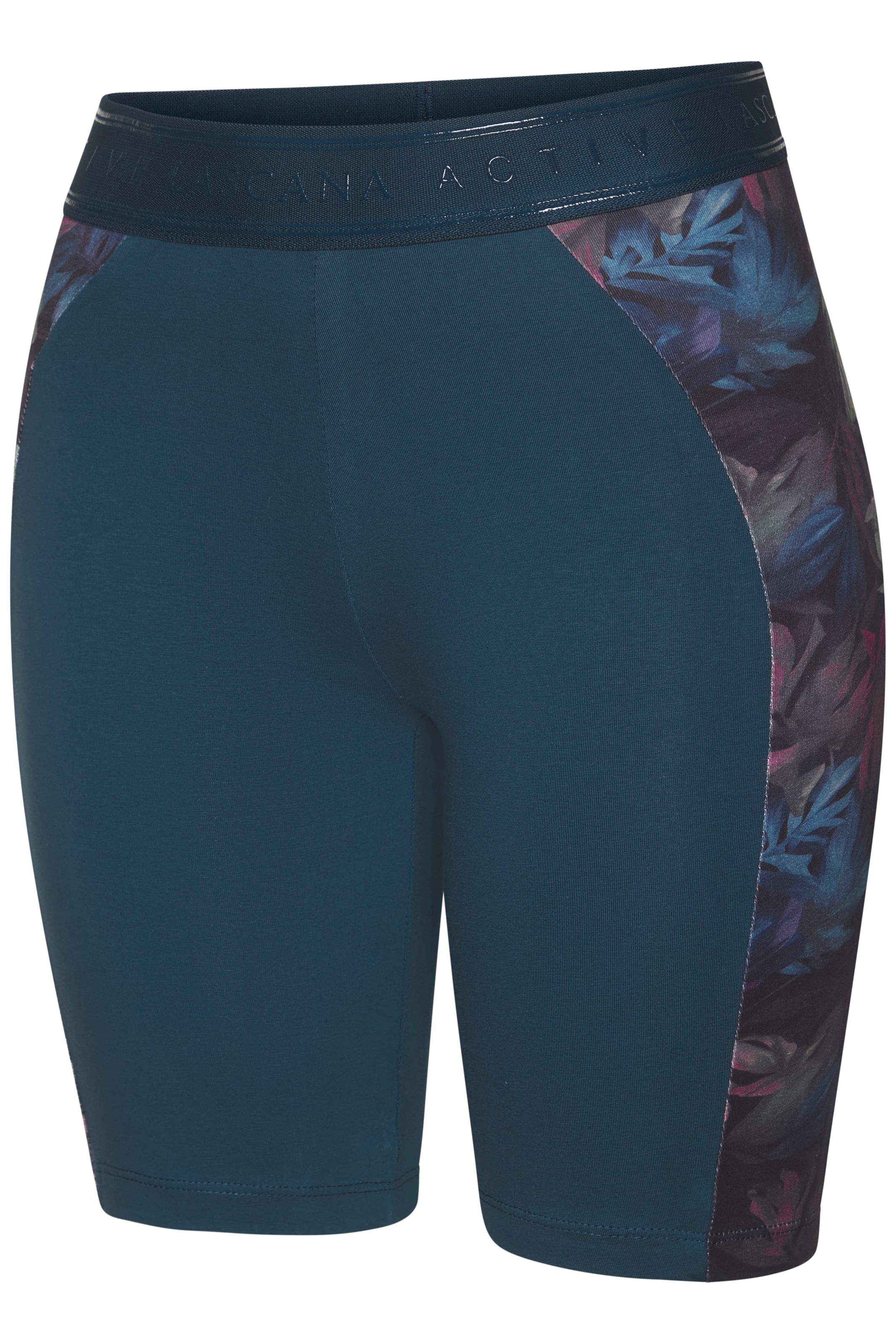 LASCANA ACTIVE Shorts, mit floralen Einsätzen