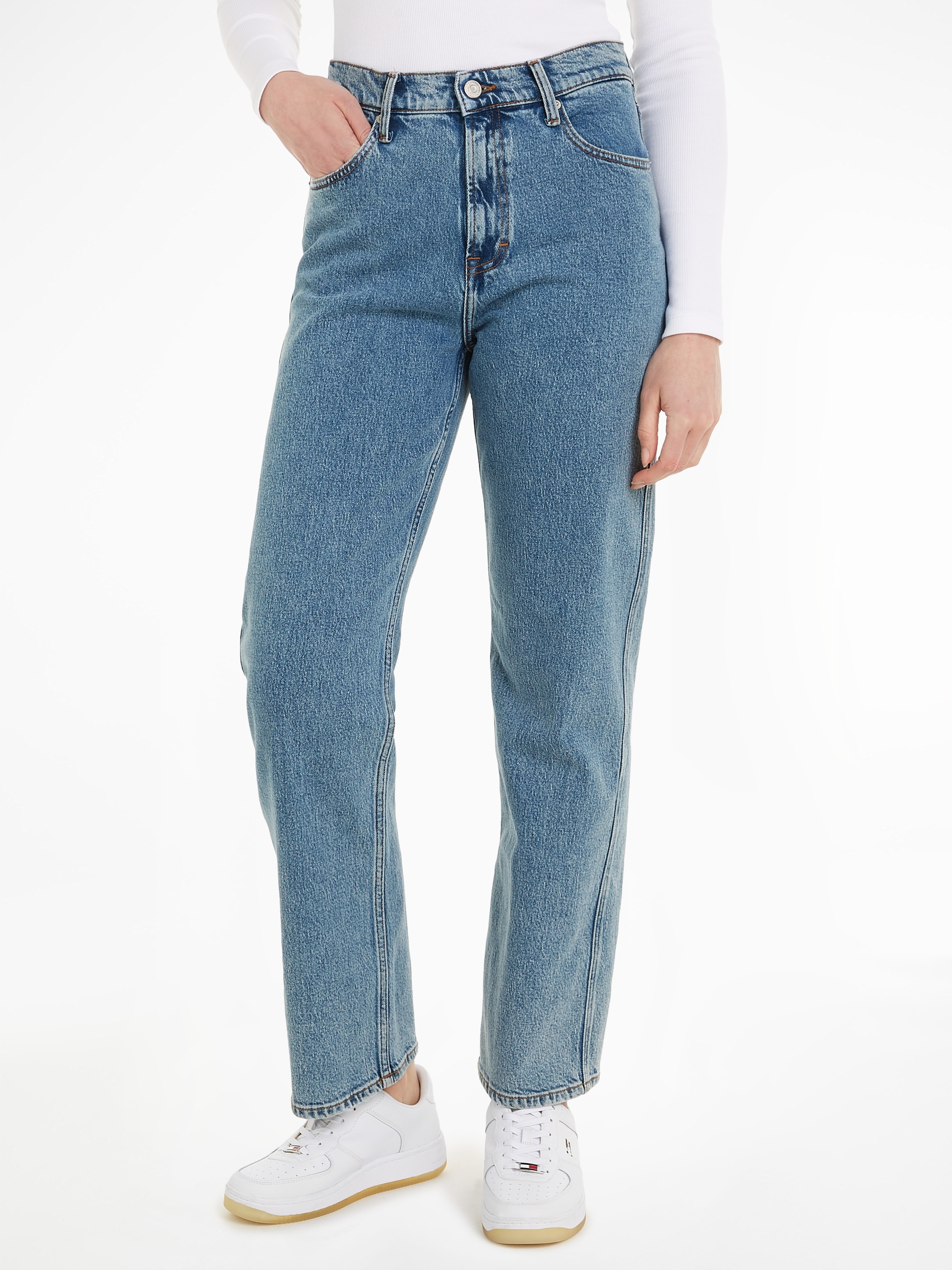 CG4136«, Jeans Weite Jelmoli-Versand »BETSY LS Jeans Tommy Pocket bestellen online im Style bei Five Schweiz MD