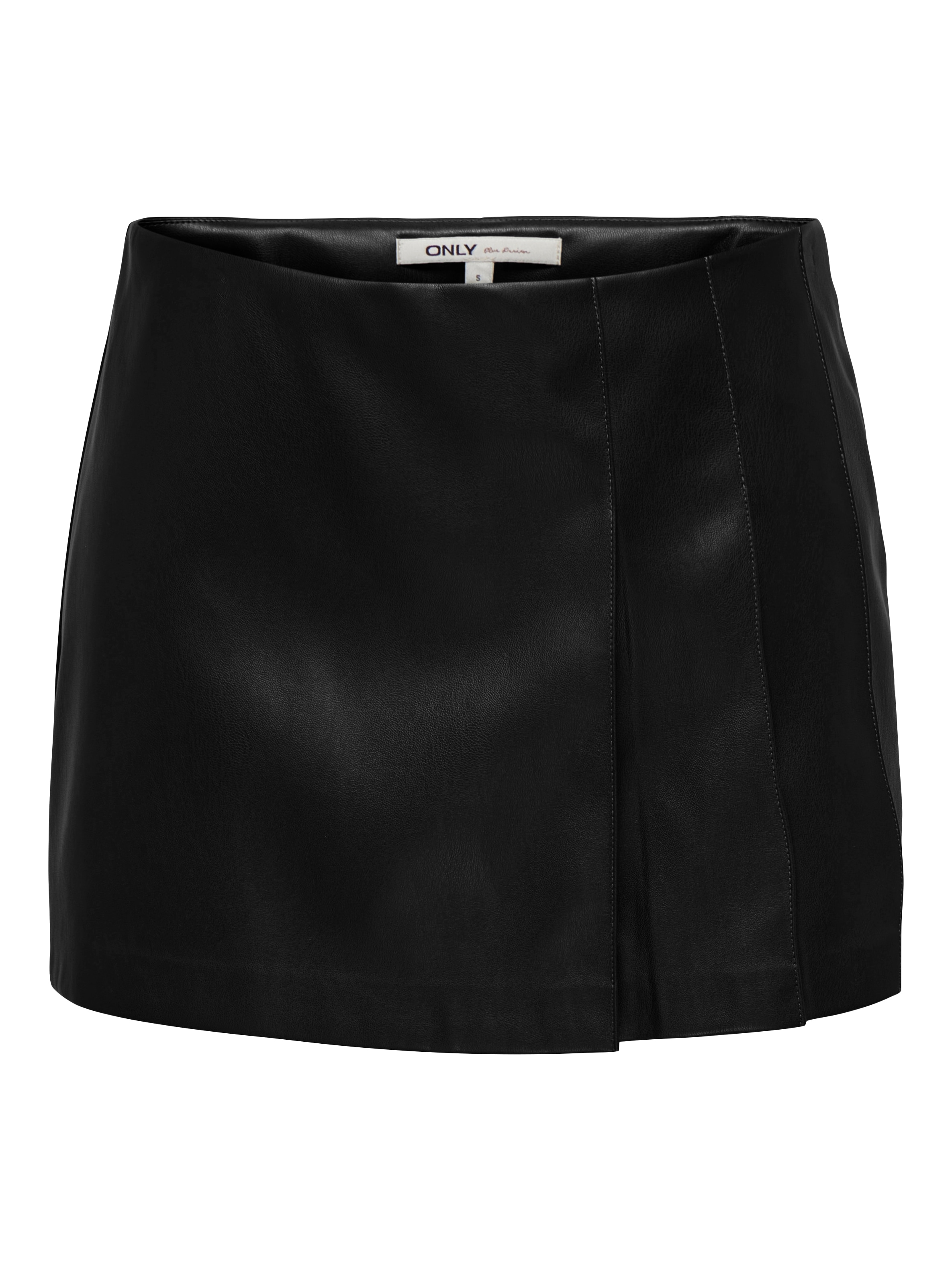 ONLY Lederimitatrock »ONLAMILI MW FAUX LEATHER SKORT PNT CC«