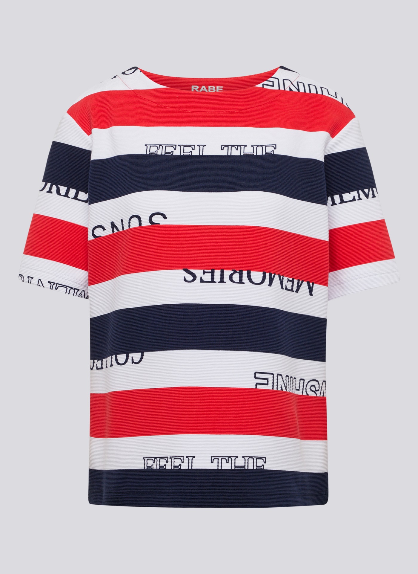 Rabe Rundhalsshirt, im Colorblocking-Design