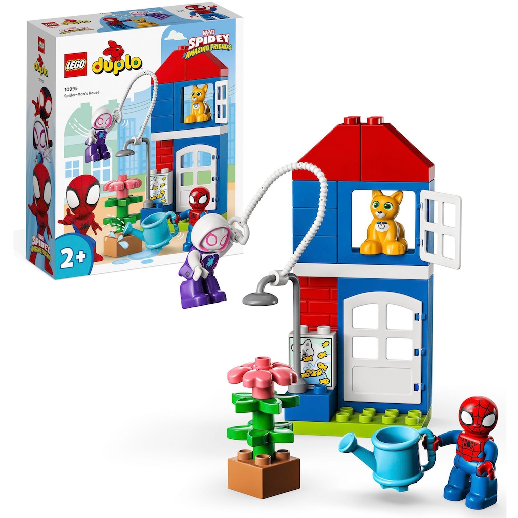 LEGO® Konstruktionsspielsteine »Spider-Mans Haus (10995), LEGO® DUPLO Marvel«, (25 St.)