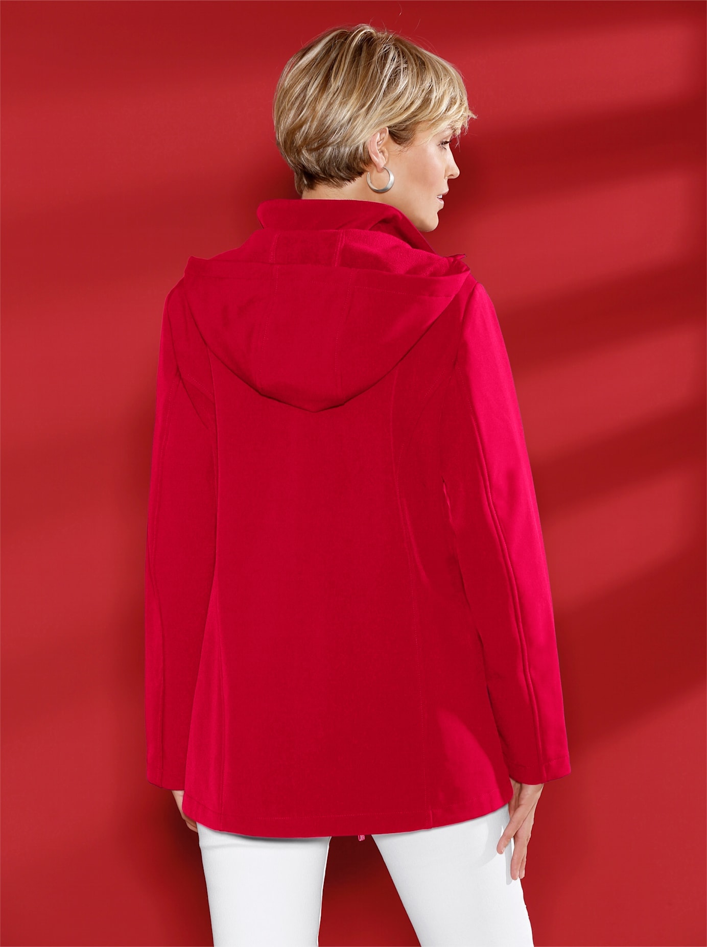 Classic Basics Softshelljacke mit Kapuze