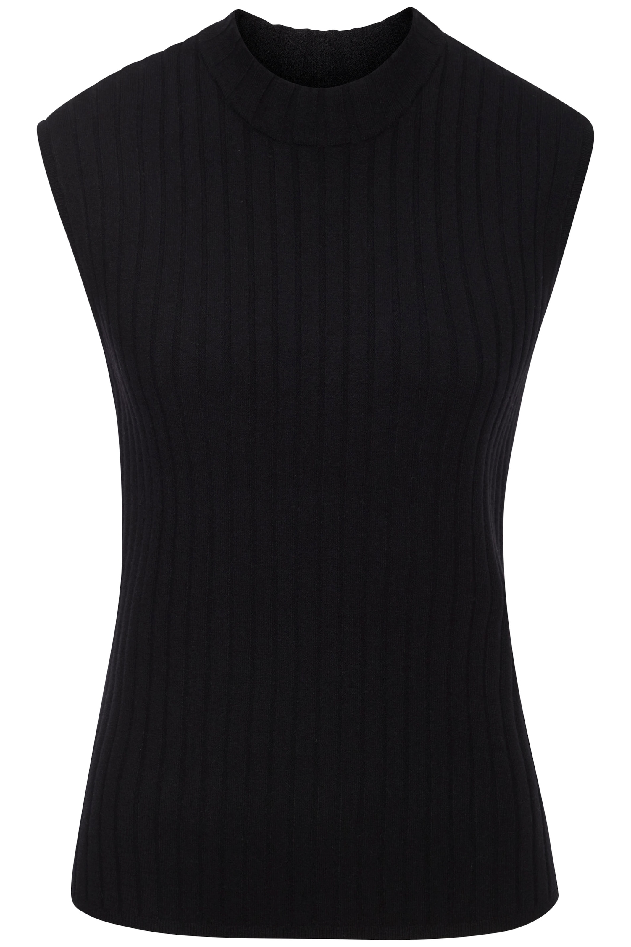 French Connection Stricktop, mit kleinem Stehkragen, Loungewear