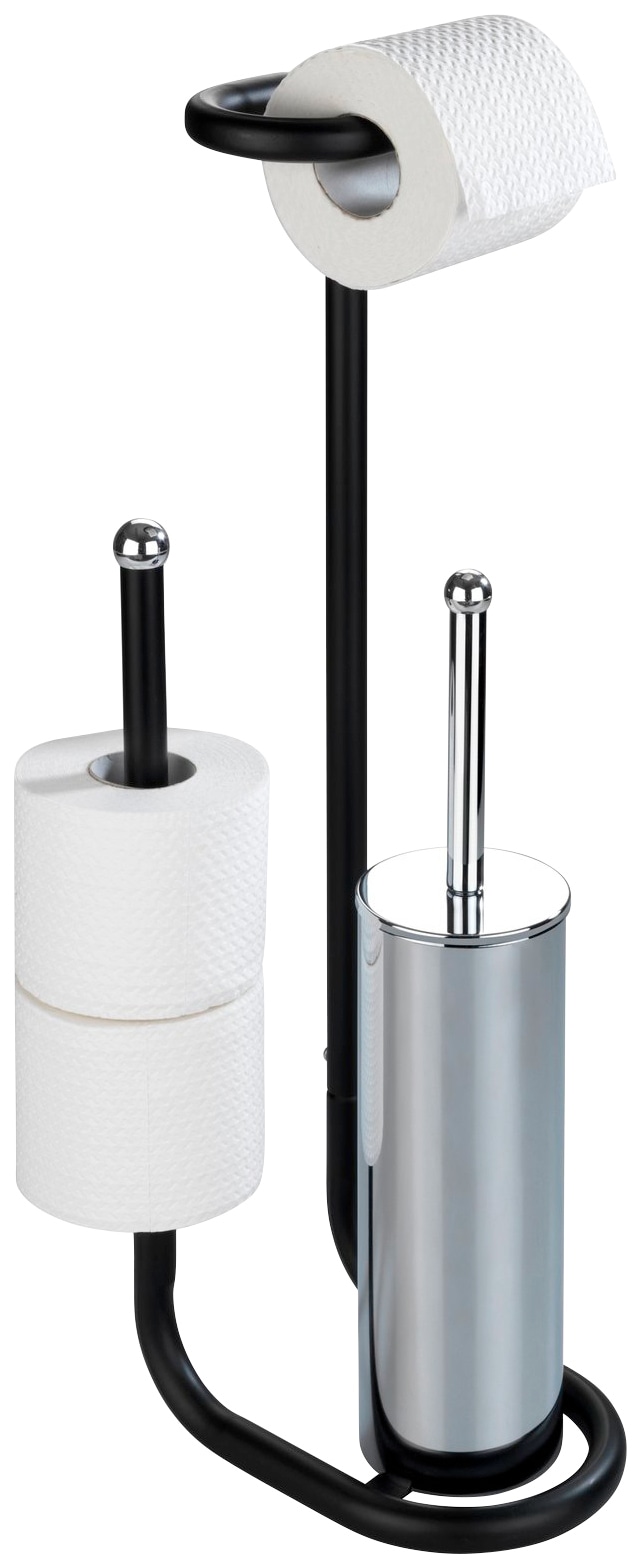 WENKO WC-Garnitur »Universalo«, 1 St., aus Metall, integrierter  Toilettenpapierhalter und WC-Bürstenhalter zu günstigen Preisen kaufen |  Jelmoli-Versand