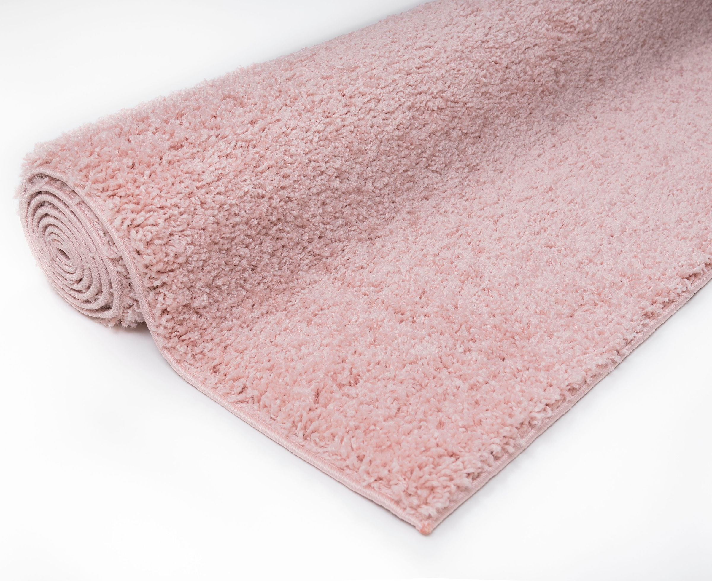 Bruno Banani Läufer »Shaggy Soft«, rechteckig, 30 mm Höhe, Läufer, Brücke, gewebt, Uni-Farben, besonders weich