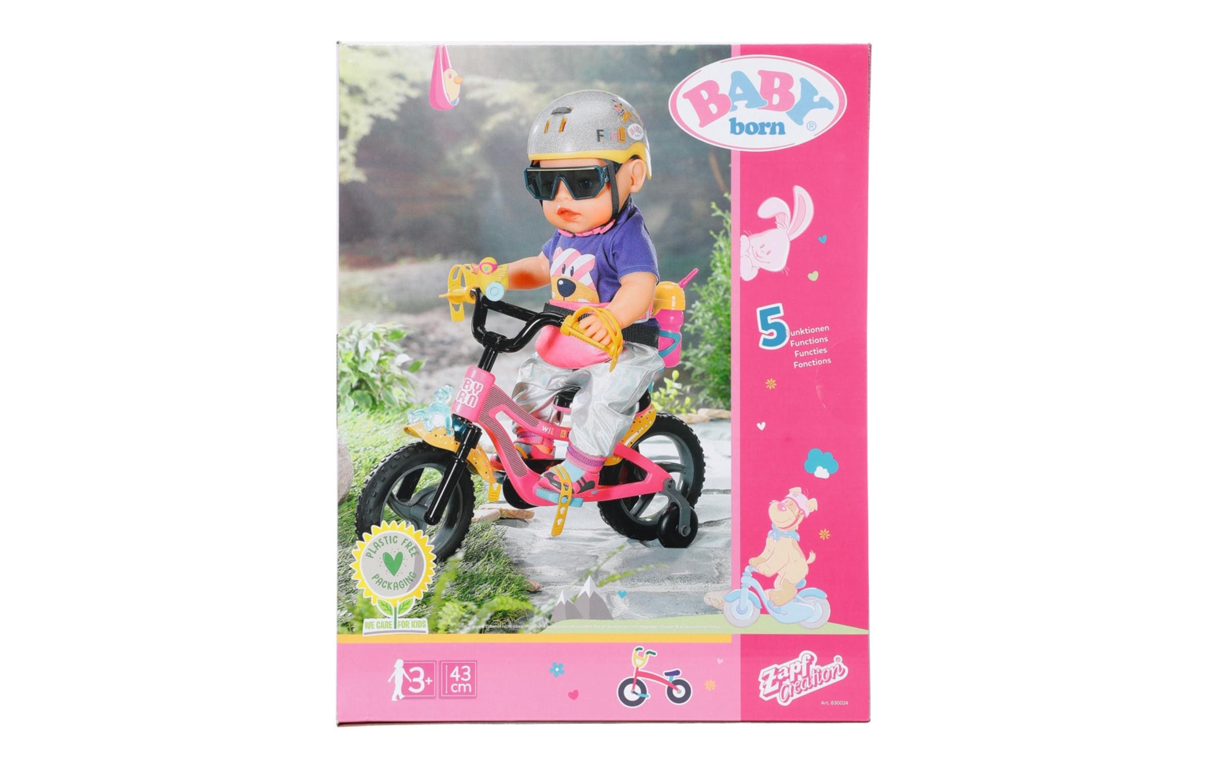 Baby Born Puppen Fahrzeug »Fahrrad«