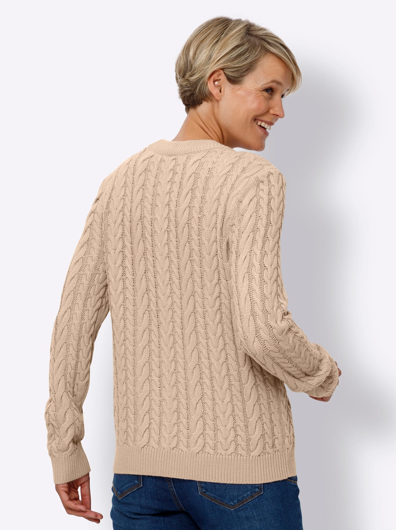 Classic Basics Rundhalspullover »Langarm-Pullover«