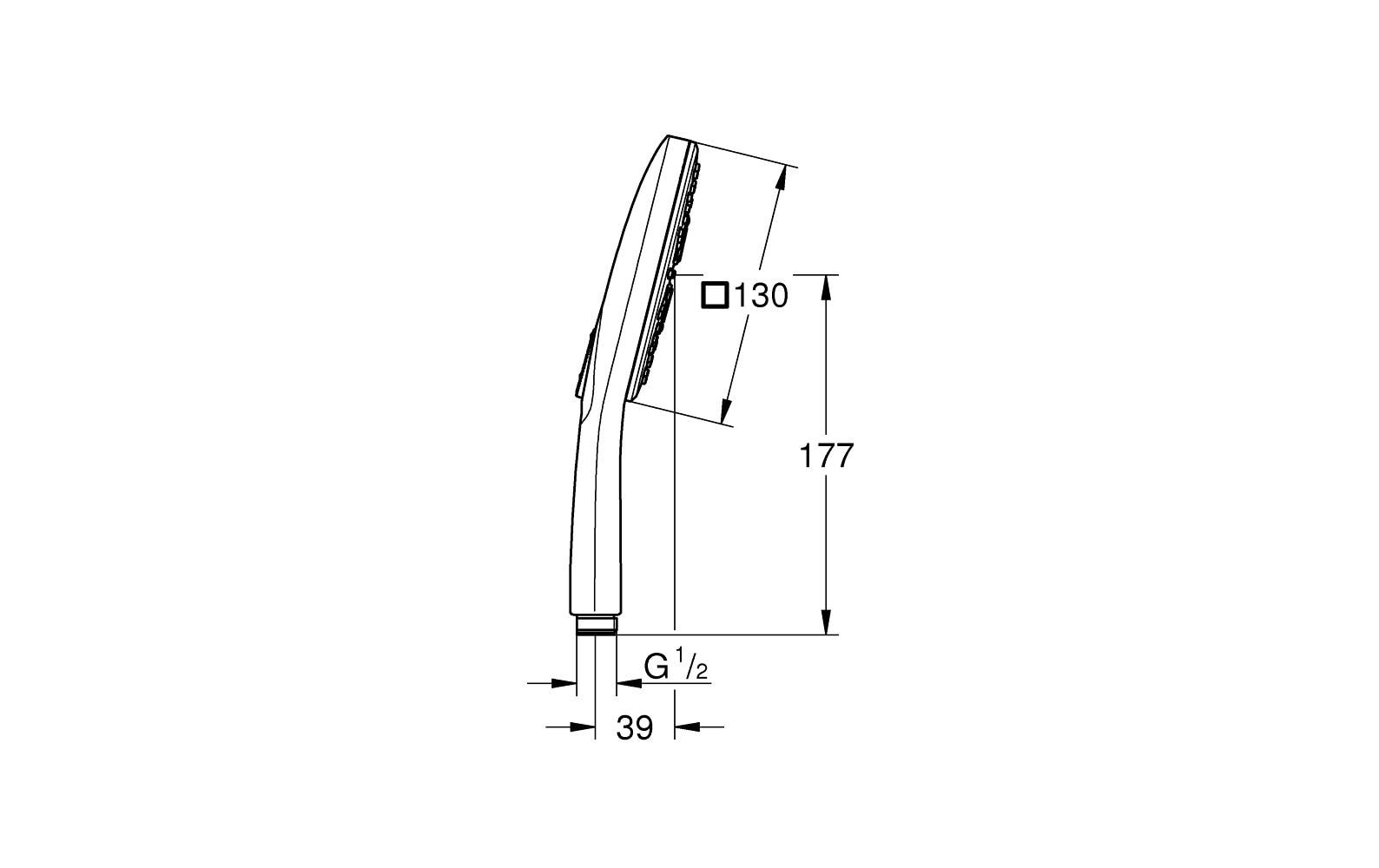 Grohe Handbrause »GROHE Rainshower 130«
