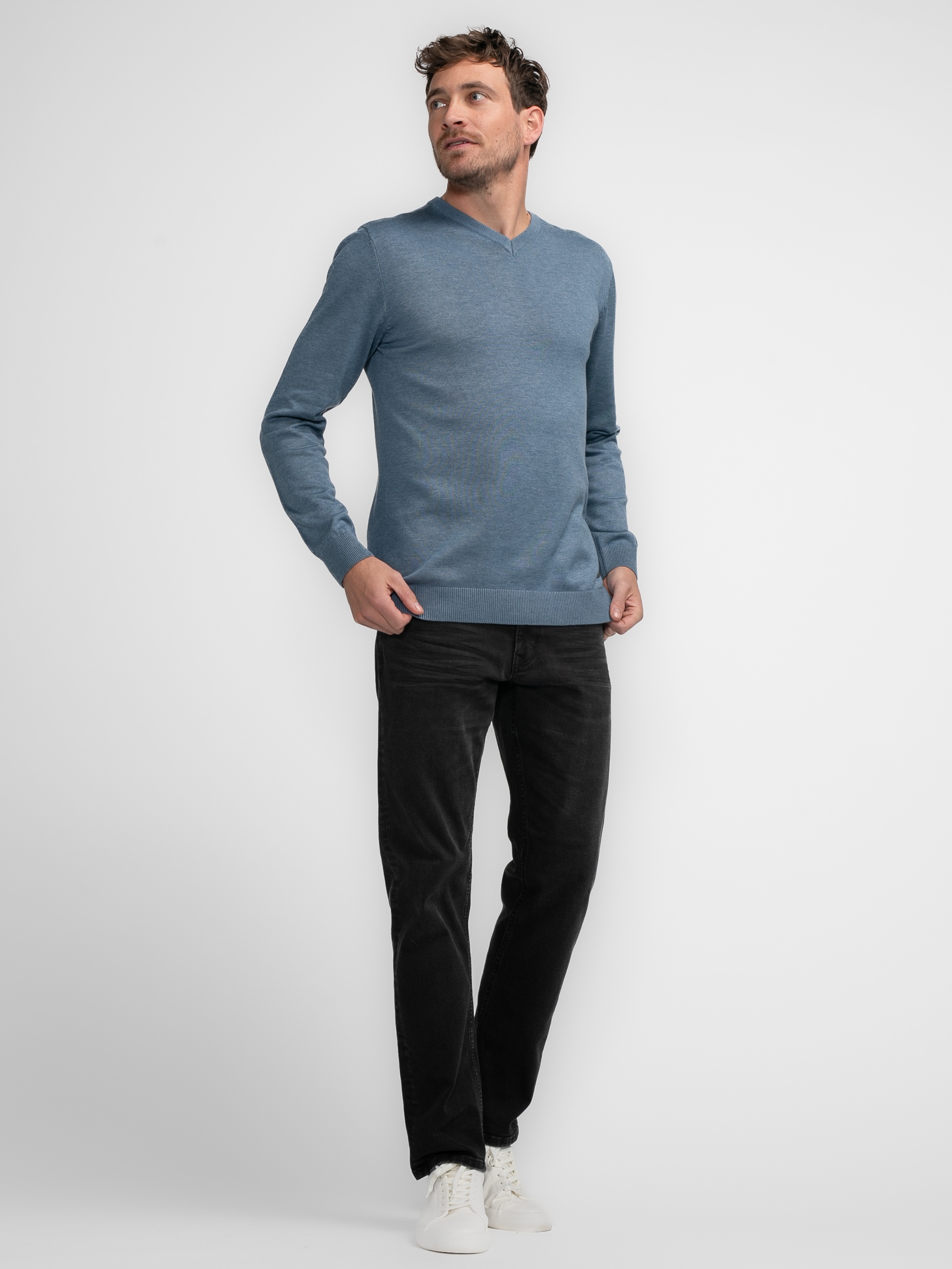 Petrol Industries V-Ausschnitt-Pullover »Men Knitwear V-Neck Basic«