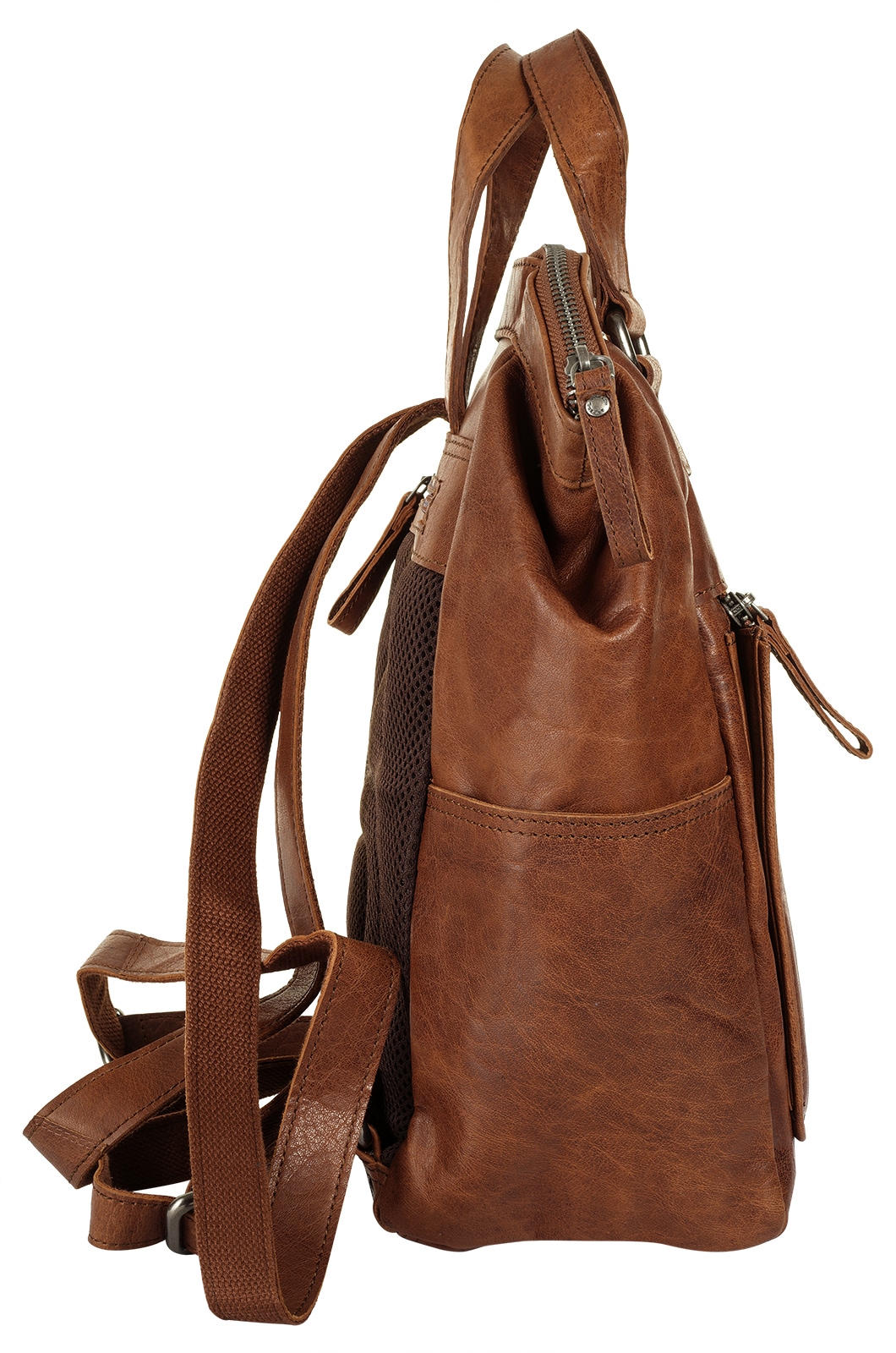 Spikes & Sparrow Cityrucksack, echt Leder