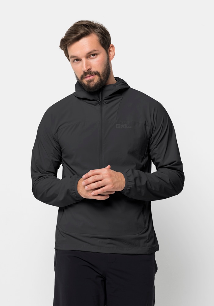 Jack Wolfskin Outdoorjacke »PRELIGHT OVERHEAD M«, mit Kapuze