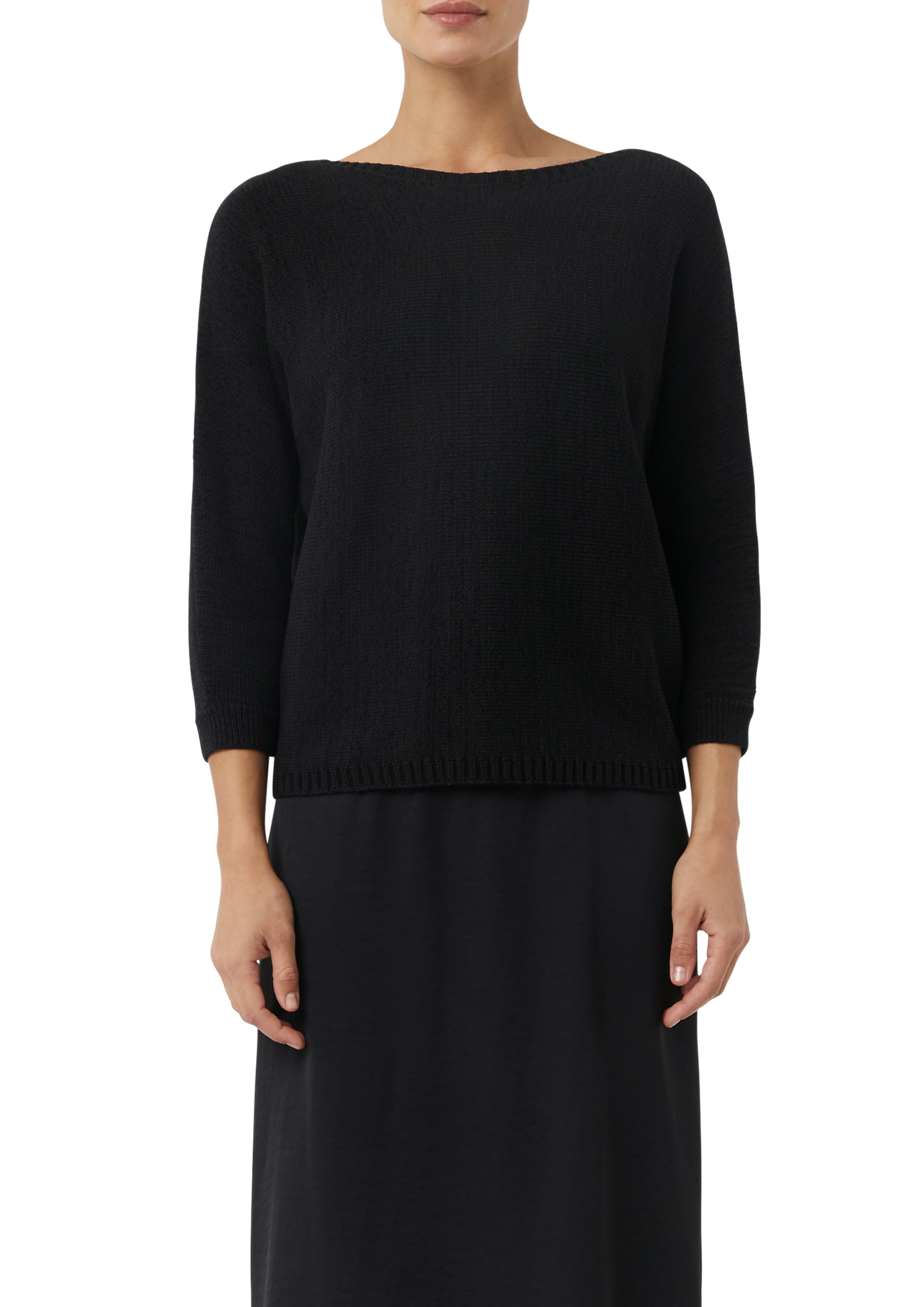 Comma Strickpullover mit Leo-Schleifendetail