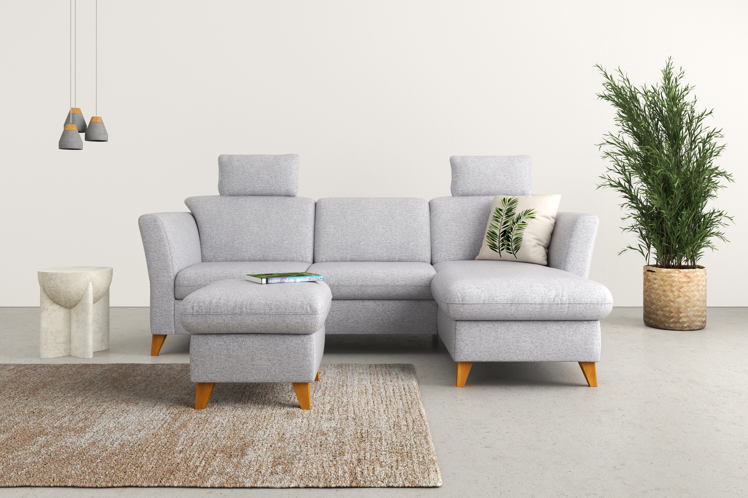 Home affaire Polsterhocker »Trelleborg«, passend zur Serie "Trelleborg", incl. Stauraum