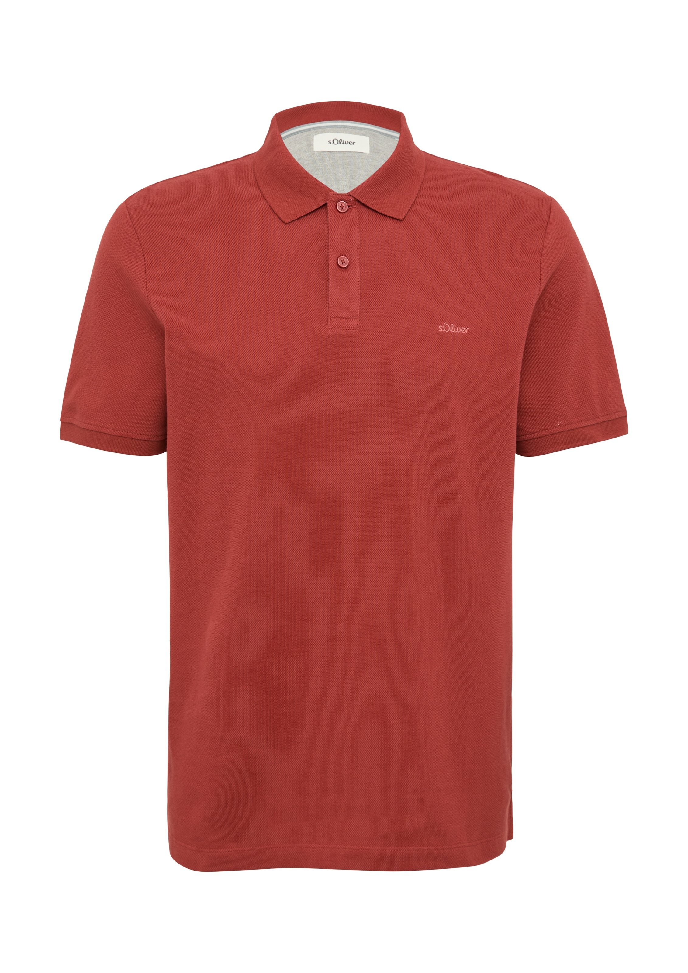s.Oliver Poloshirt, mit Logostickerei