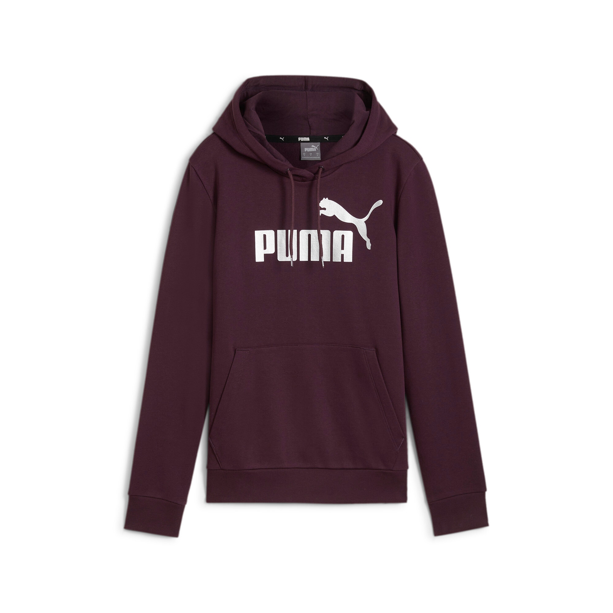 PUMA Kapuzensweatshirt »ESS+ METALLIC LOGO HOODIE FL«