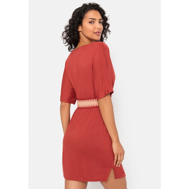 Schweiz Jerseykleid, online mit Jelmoli-Versand Bund LASCANA breitem bei shoppen