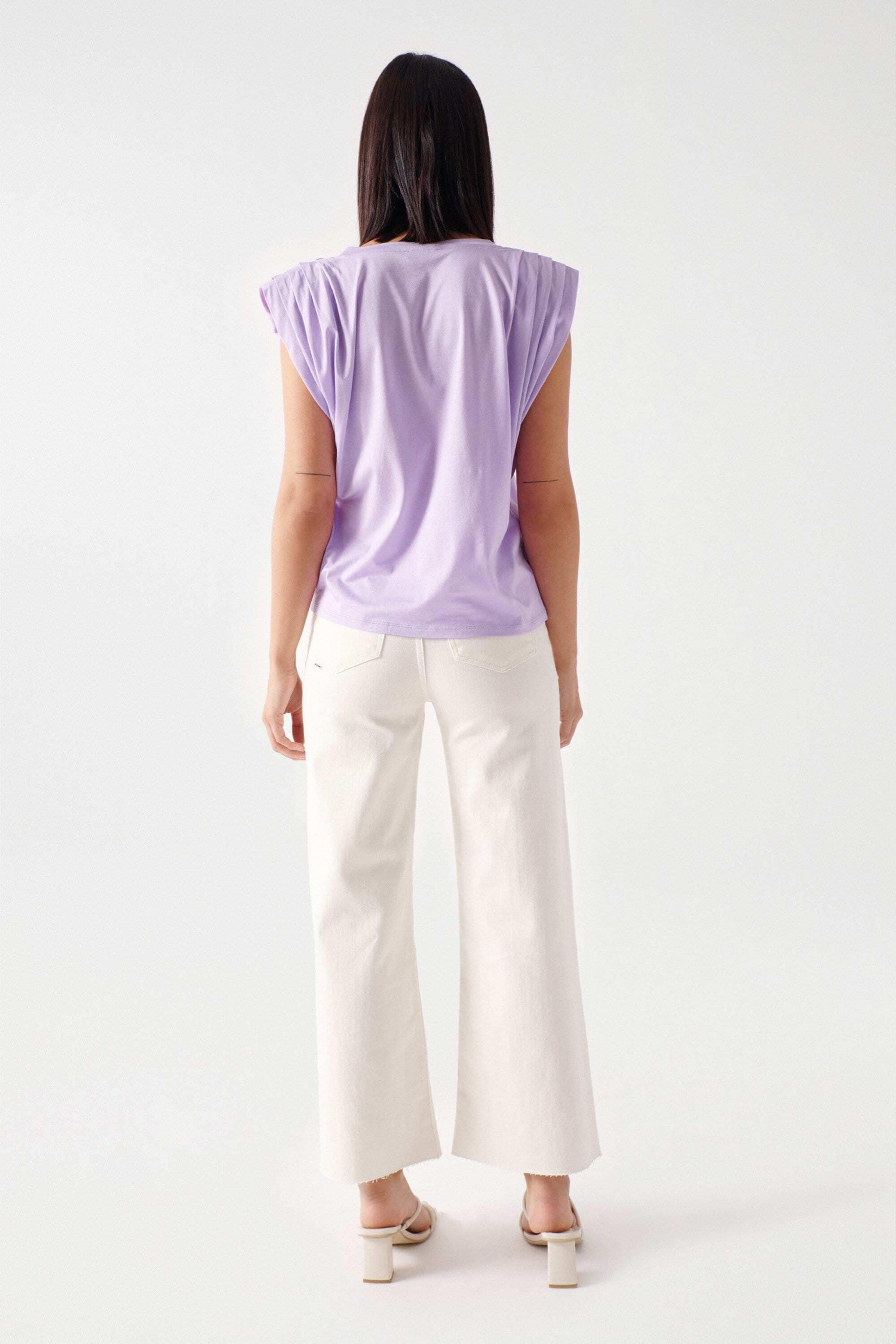 Salsa T-Shirt »T-Shirts Lyocell Plain T-Shirt«