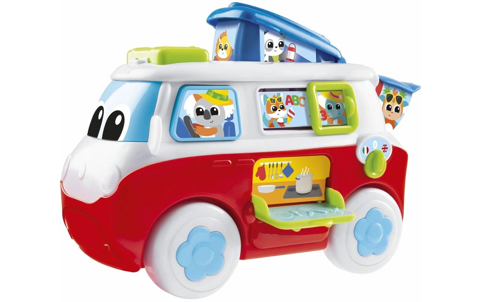 Chicco Spielzeug-Bus »Campingbus DE/EN«