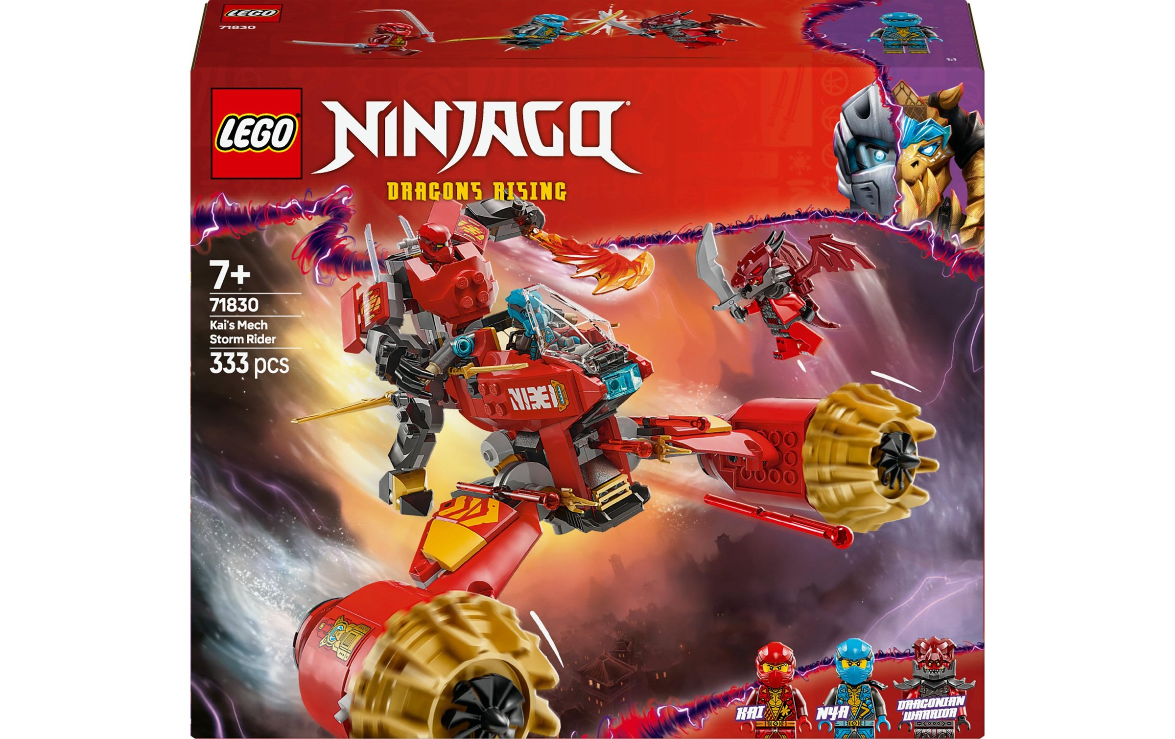 LEGO Spielbausteine "Ninjago Kais Sturmreiter-Mech 71830"