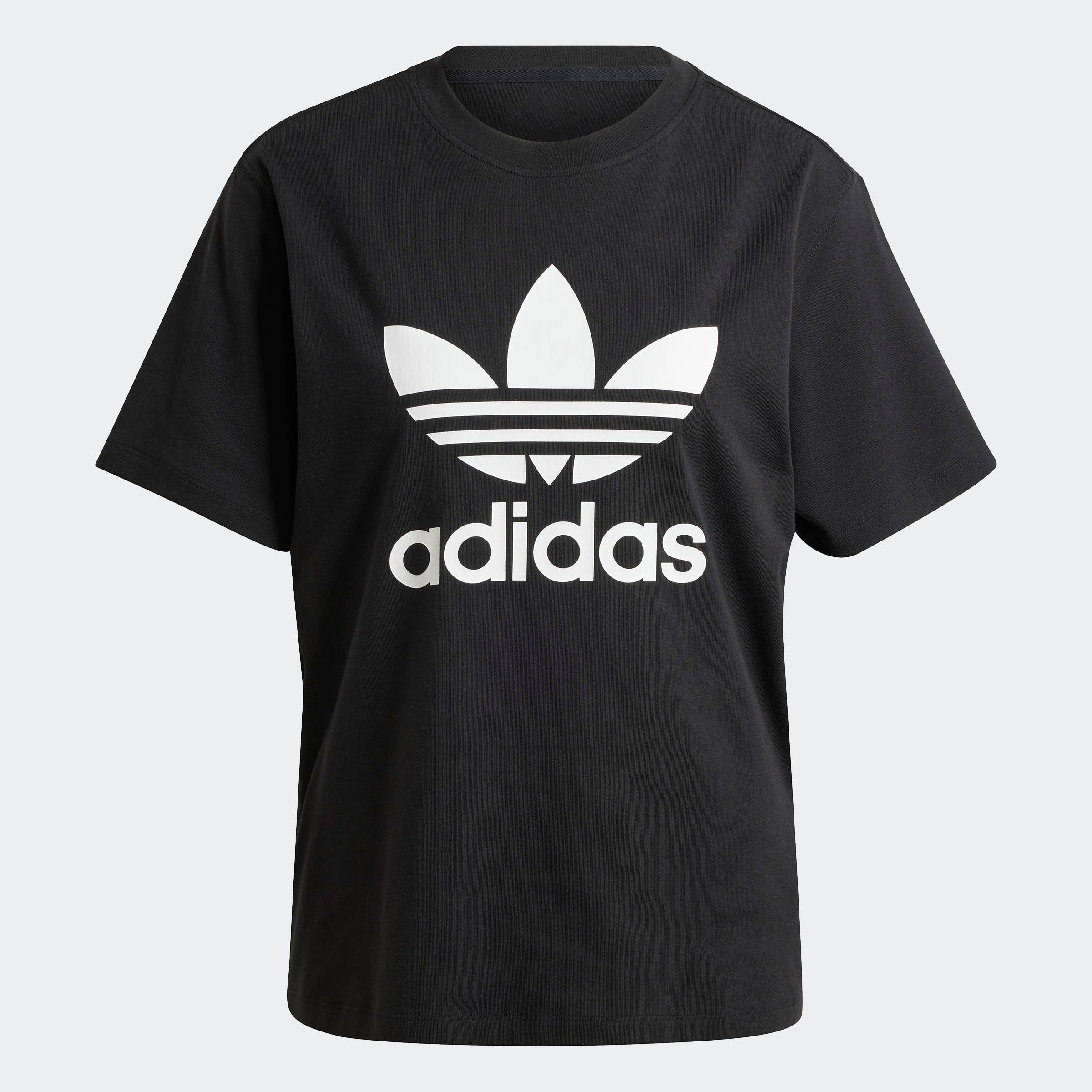 adidas Originals T-Shirt »TREFOIL TEE«, Basic Shirt mit grossem Trefoil Logoprint