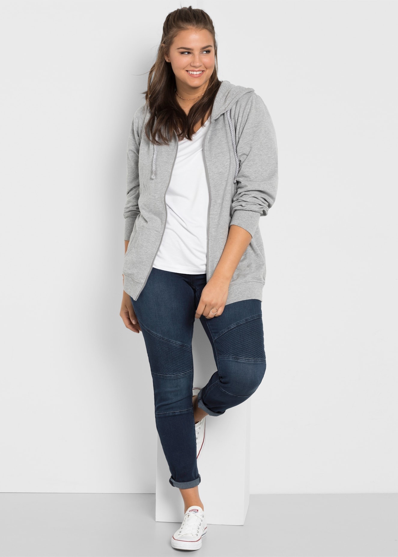 Sheego Bequeme Jeans, (1 tlg.)