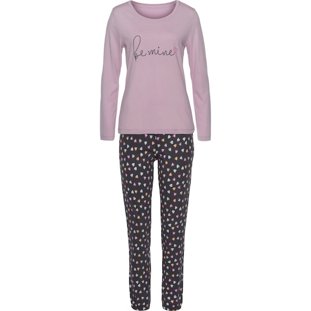 Vivance Dreams Pyjama, (Set, 2 tlg.), mit Herzchenprint online kaufen bei  Jelmoli-Versand Schweiz
