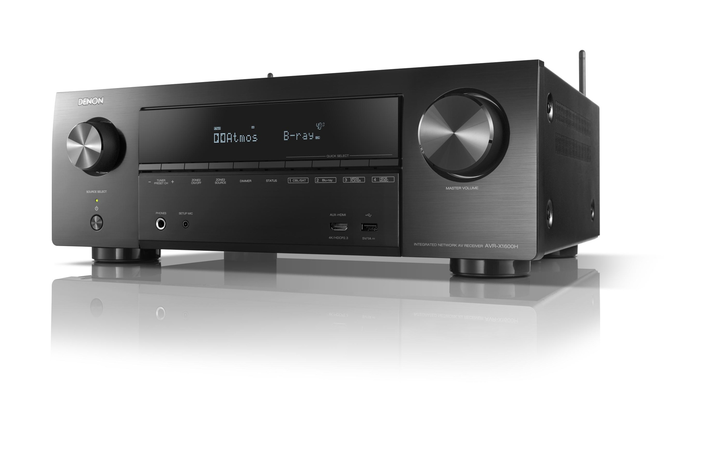Denon AV-Receiver »AVR-X1600DABH Sch«