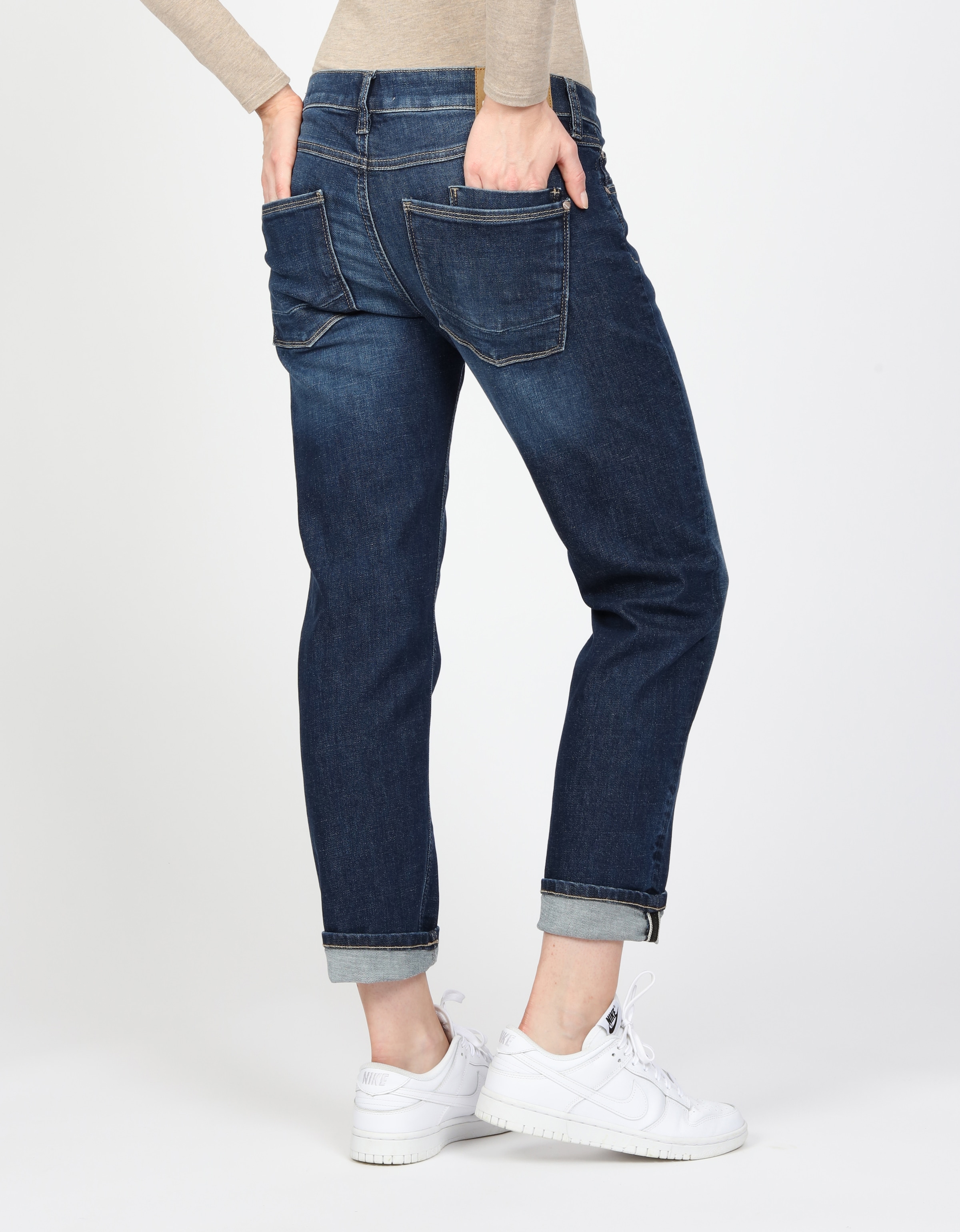 GANG Boyfriend-Jeans »94NADIA«, 5-Pocket Style mit Reissverschluss und Knopf