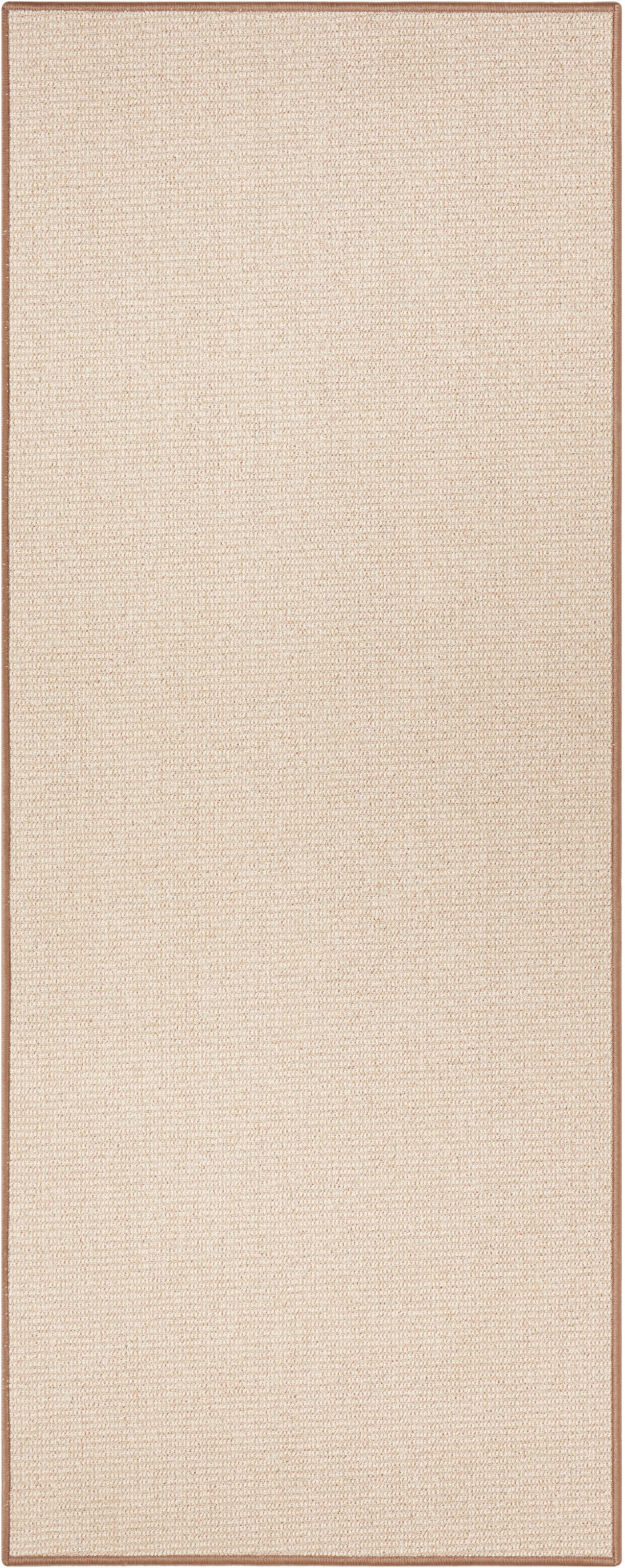 HANSE Home Läufer "Bouclé" rechteckig 5 mm Höhe rutschfest, Sisal Optik, Teppich, Küche, Flur, schlicht, umkettelt