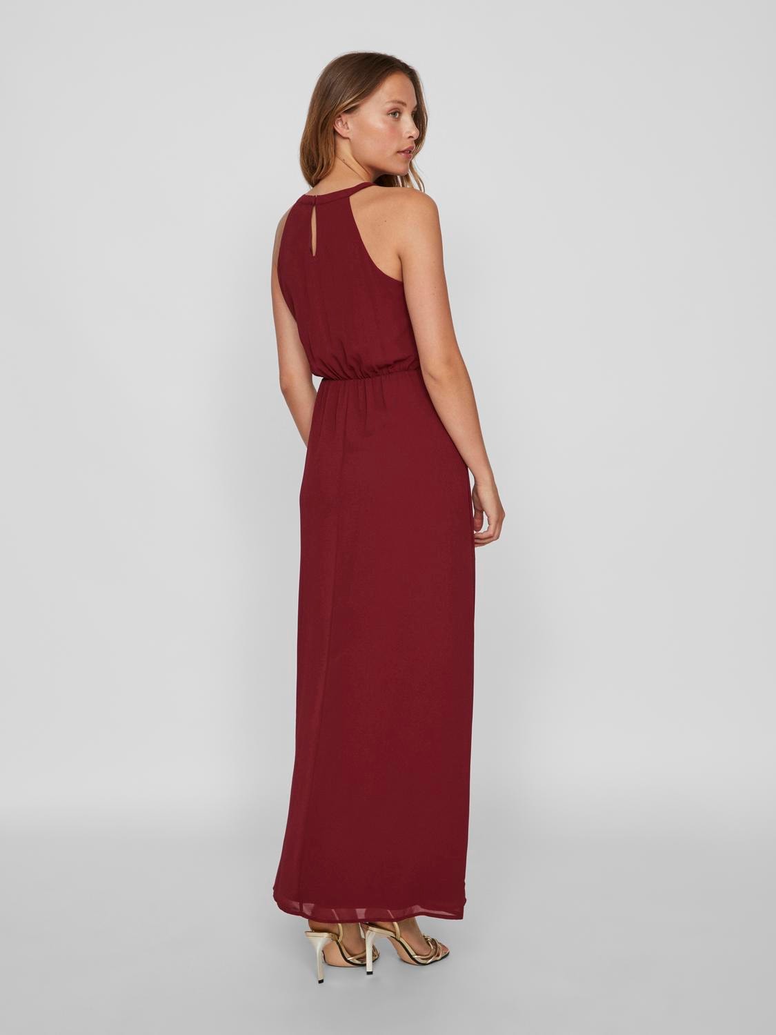 Vila Maxikleid »VIMILINA HALTERNECK MAXI DRESS - NOOS«