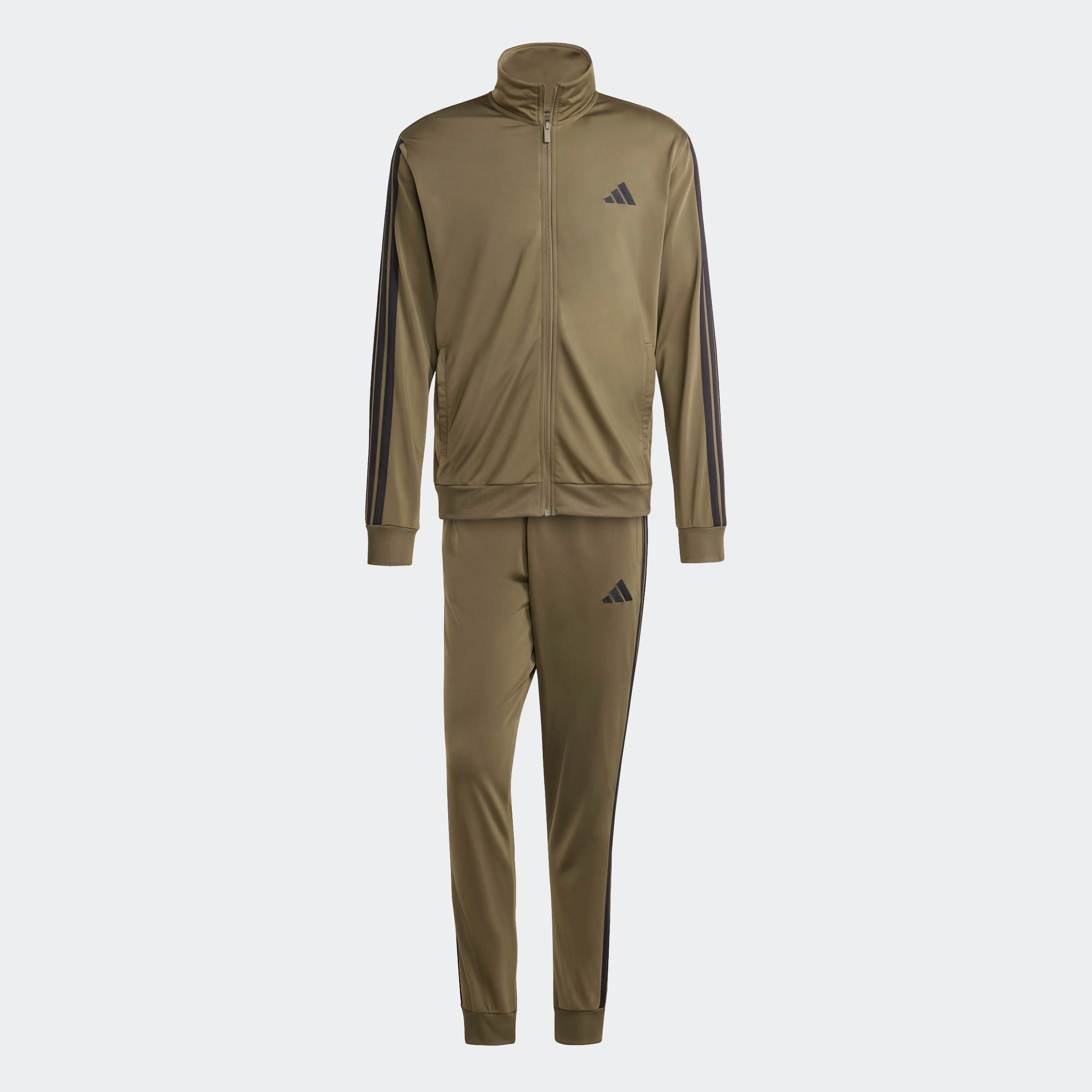 adidas Sportswear Trainingsanzug »M 3S TR TT TS«, (2 tlg.), Basic 3-Streifen Trikot