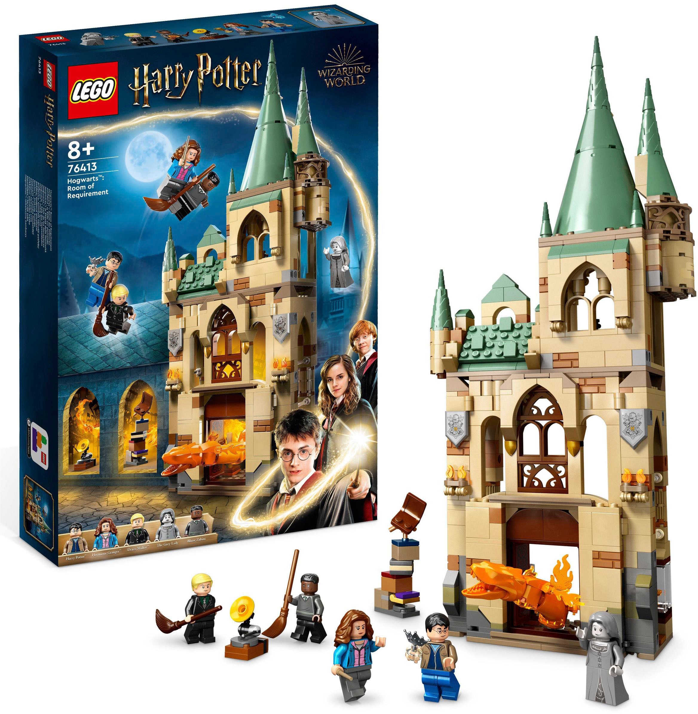Konstruktionsspielsteine »Hogwarts: Raum der Wünsche (76413), LEGO® Harry Potter«,...