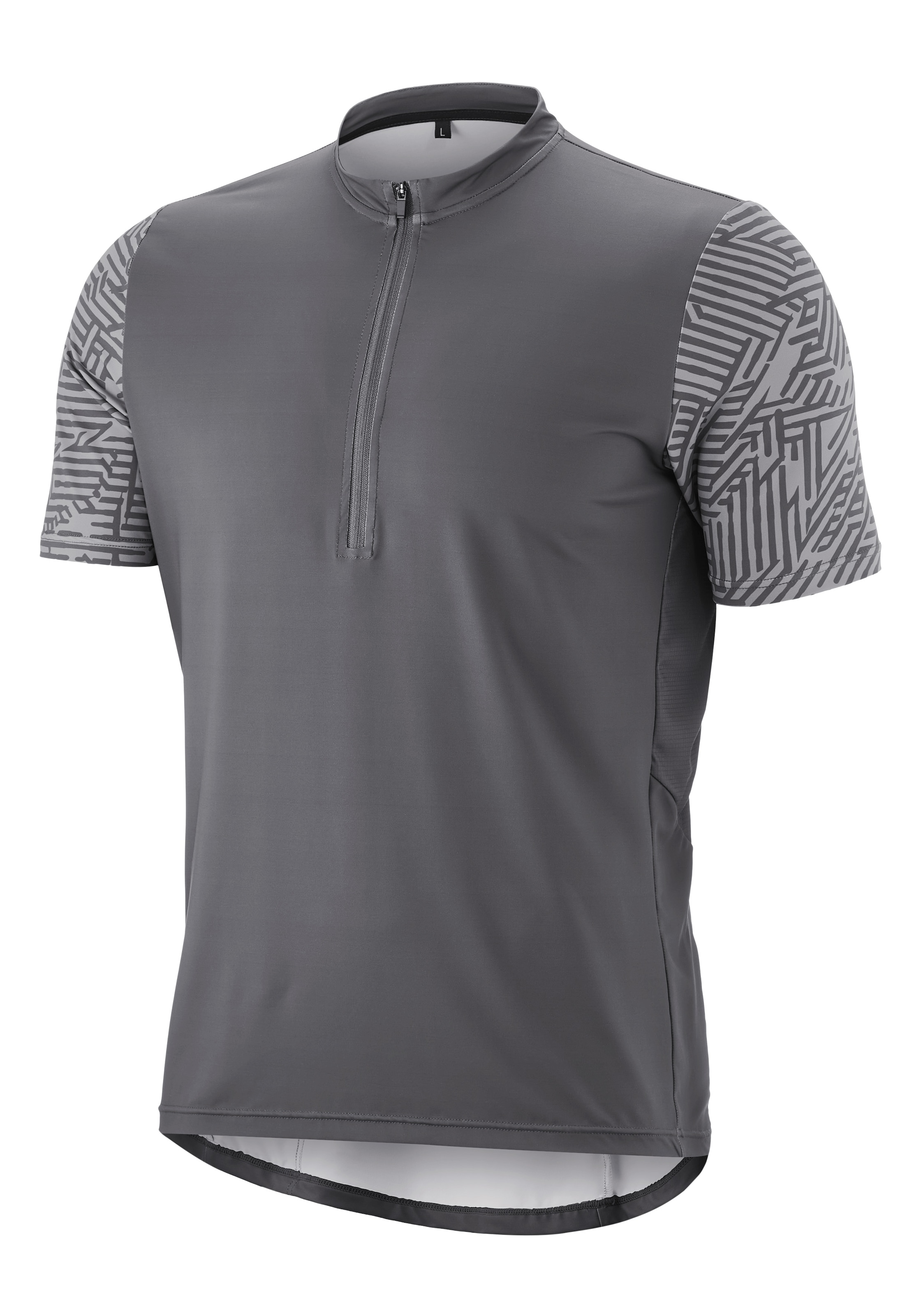 Gonso Radtrikot »Adventure Jersey Halfzip M«, Herren Fahrradtrikot kurzarm, Rückentasche mit RV, Quick-Dry, Slim Fit