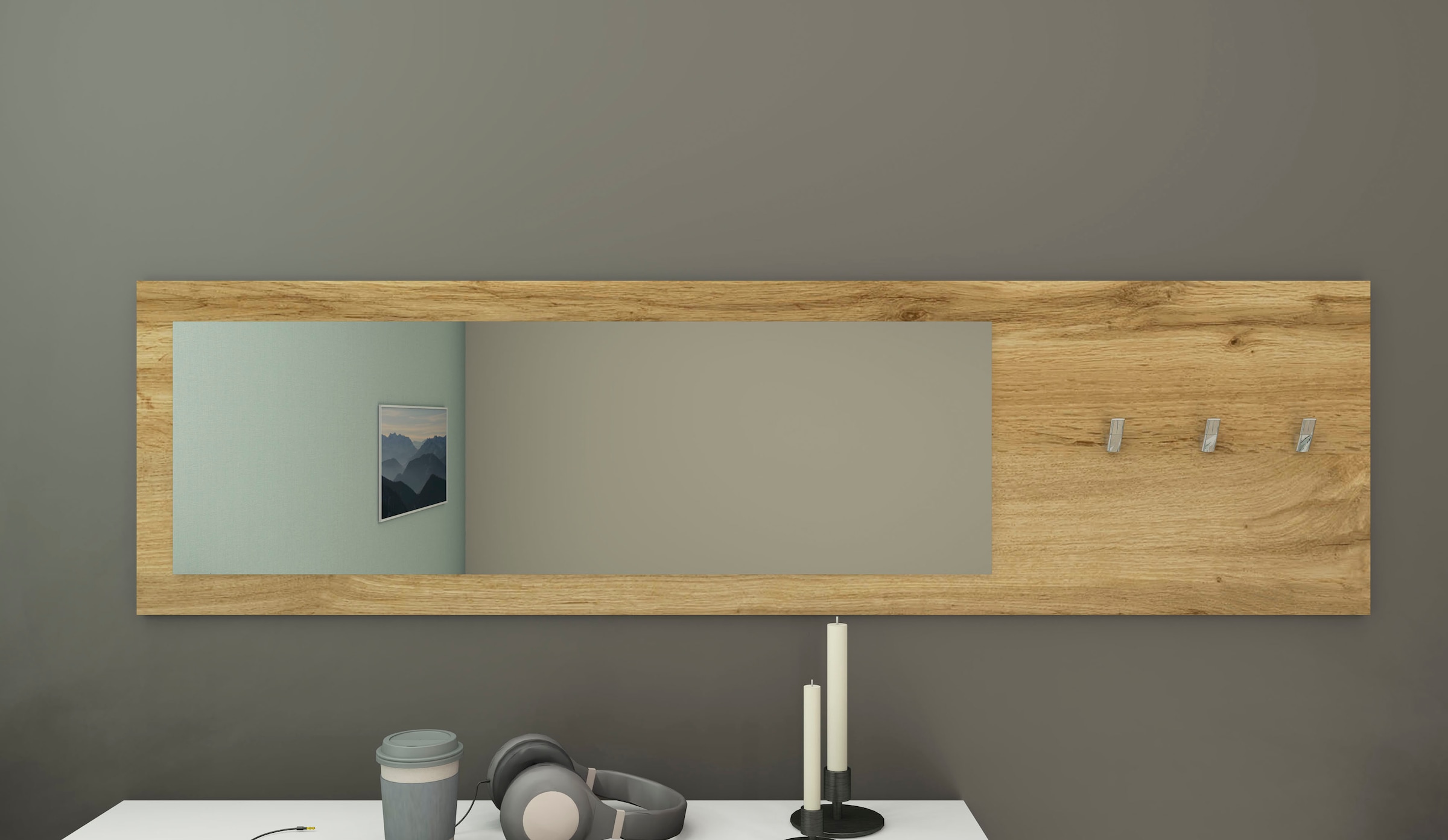 ❤ borchardt Möbel Garderobenpaneel »Vaasa«, Breite 166 cm kaufen im  Jelmoli-Online Shop