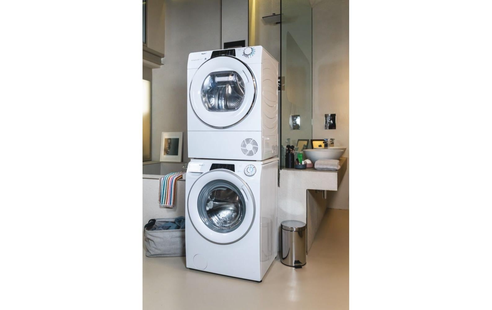 Candy Wärmepumpentrockner »ROE H9A3TCEX-S Links«, 9 kg